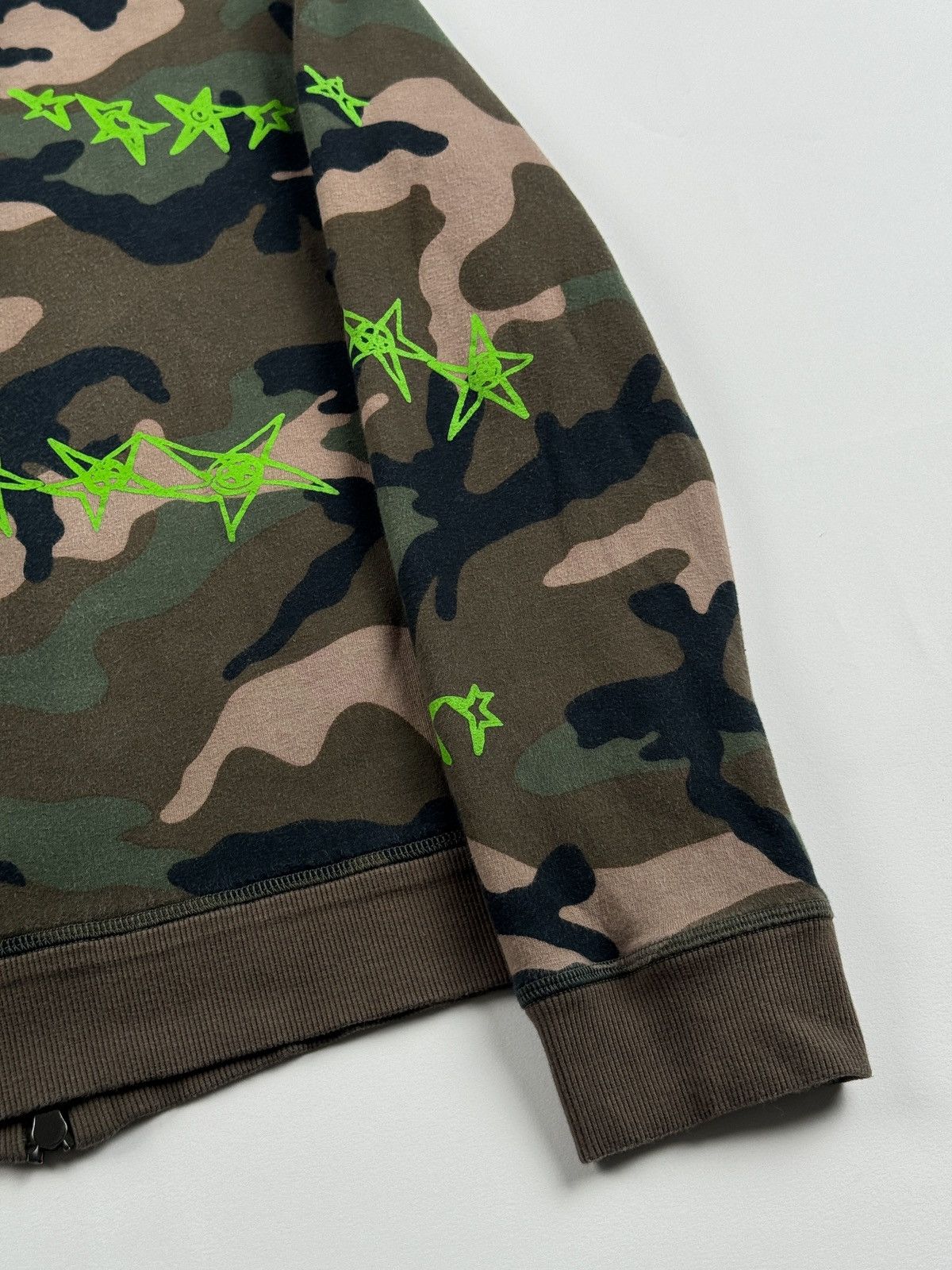 Valentino Valentino Camo Zip Up Hoodie Size US S / EU 44-46 / 1 - 8 Thumbnail