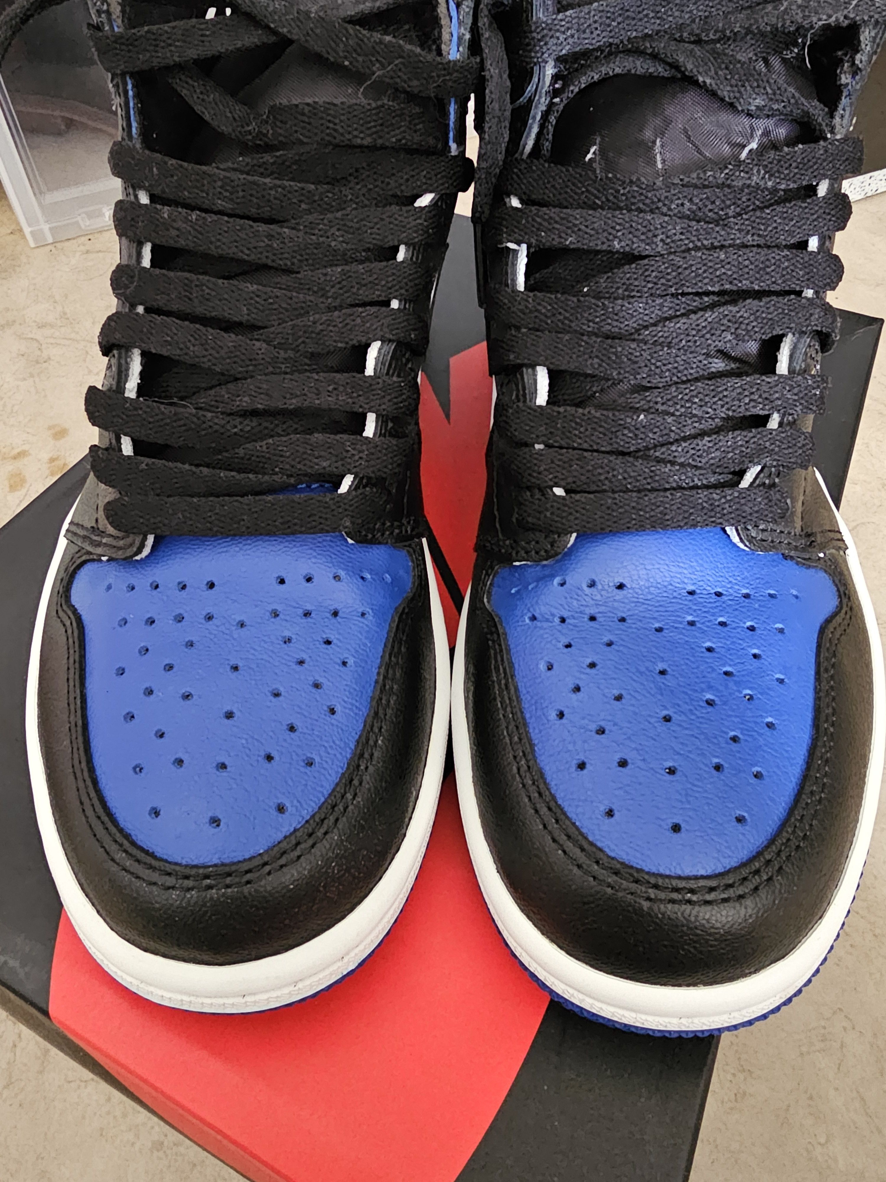 Jordan Brand Jordan 1 OG Royal Toe Size US 8 / EU 41 - 2 Thumbnail