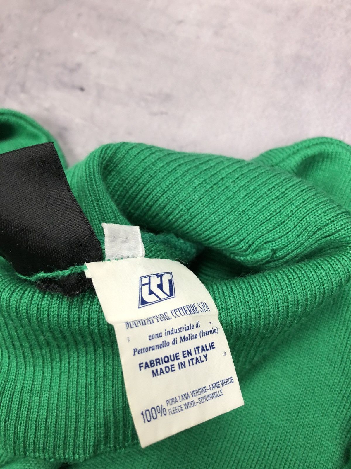 Versace × Vintage vintage versace jeans couture Wool turtleneck sweater men Size US M / EU 48-50 / 2 - 7 Thumbnail