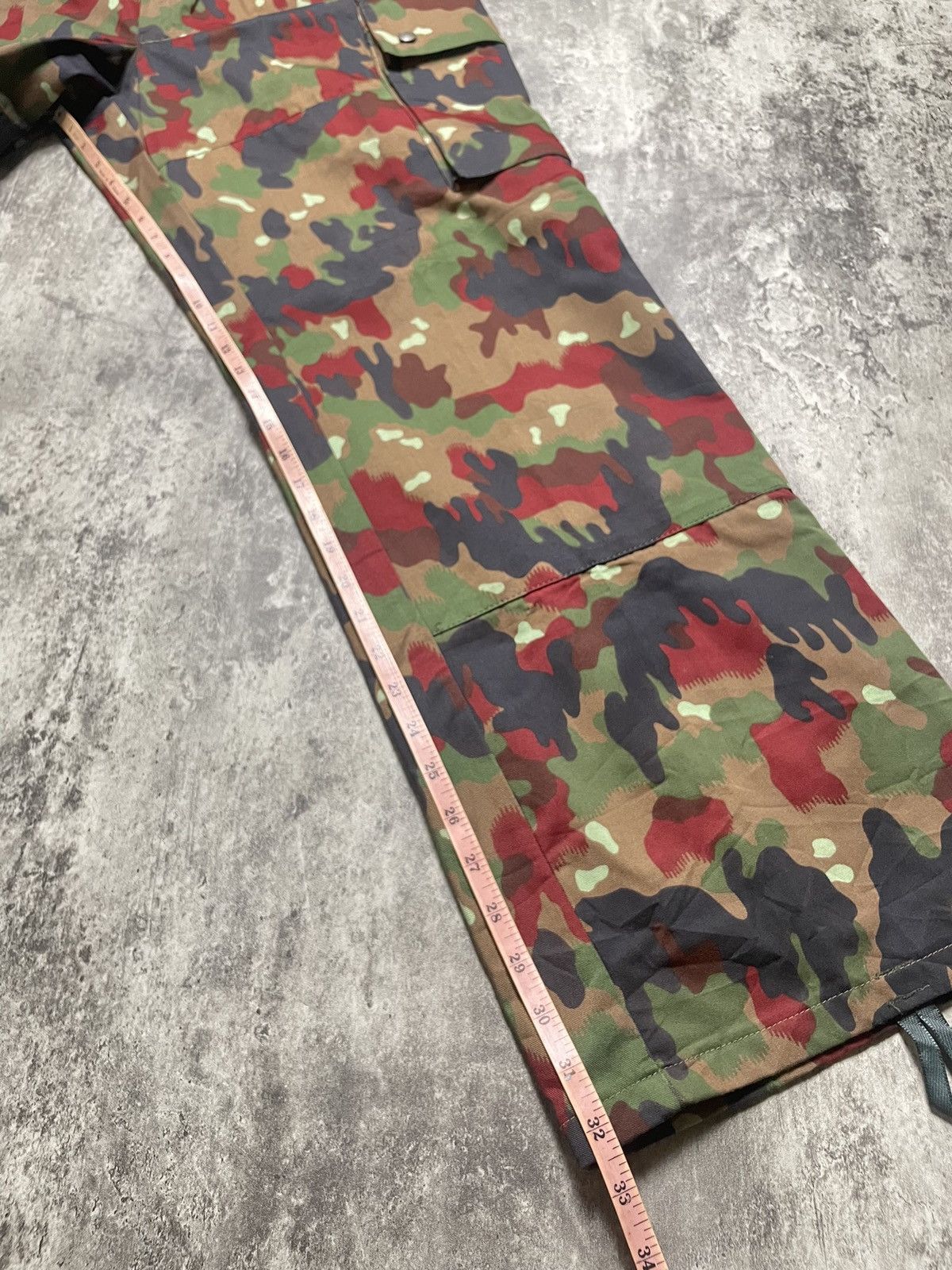 Japanese Brand M83 Swiss Field Camo Pants Size US 32 / EU 48 - 14 Thumbnail