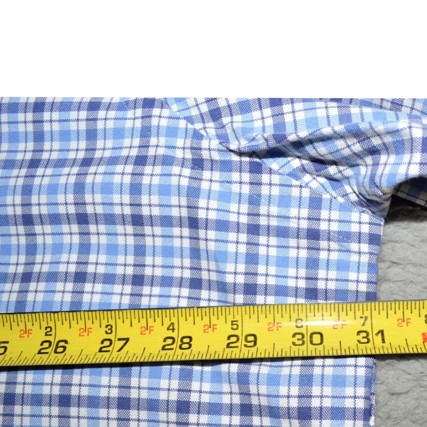 Ralph Lauren Ralph Lauren Shirt Long Sleeve Button Down Mens 3XLT Blue Checkered Big & Tall Size US XXL / EU 58 / 5 - 8 Thumbnail