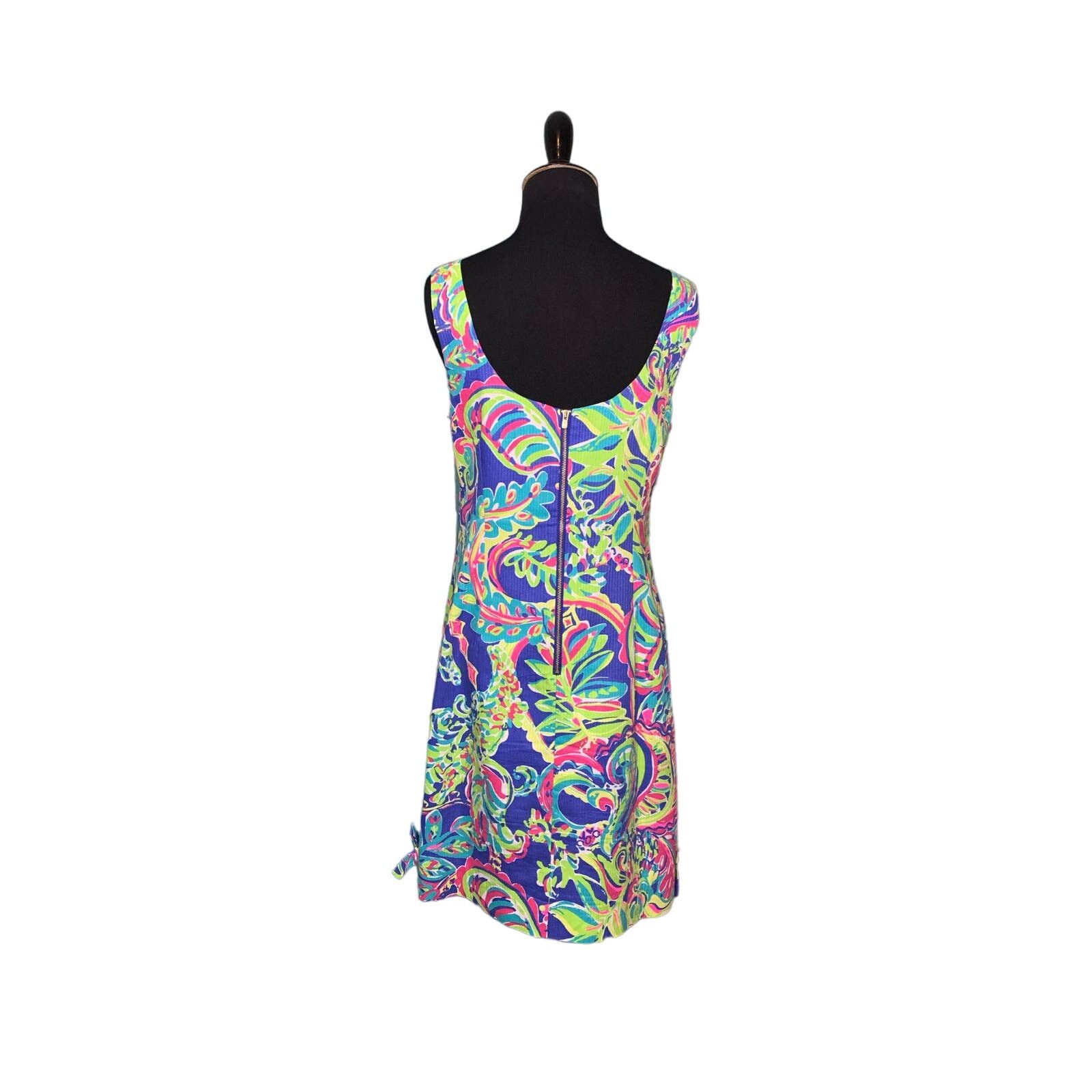 Lilly Pulitzer Lilly Pulitzer colorful print sheath mini dress size 4 Size S / US 4 / IT 40 - 2 Thumbnail