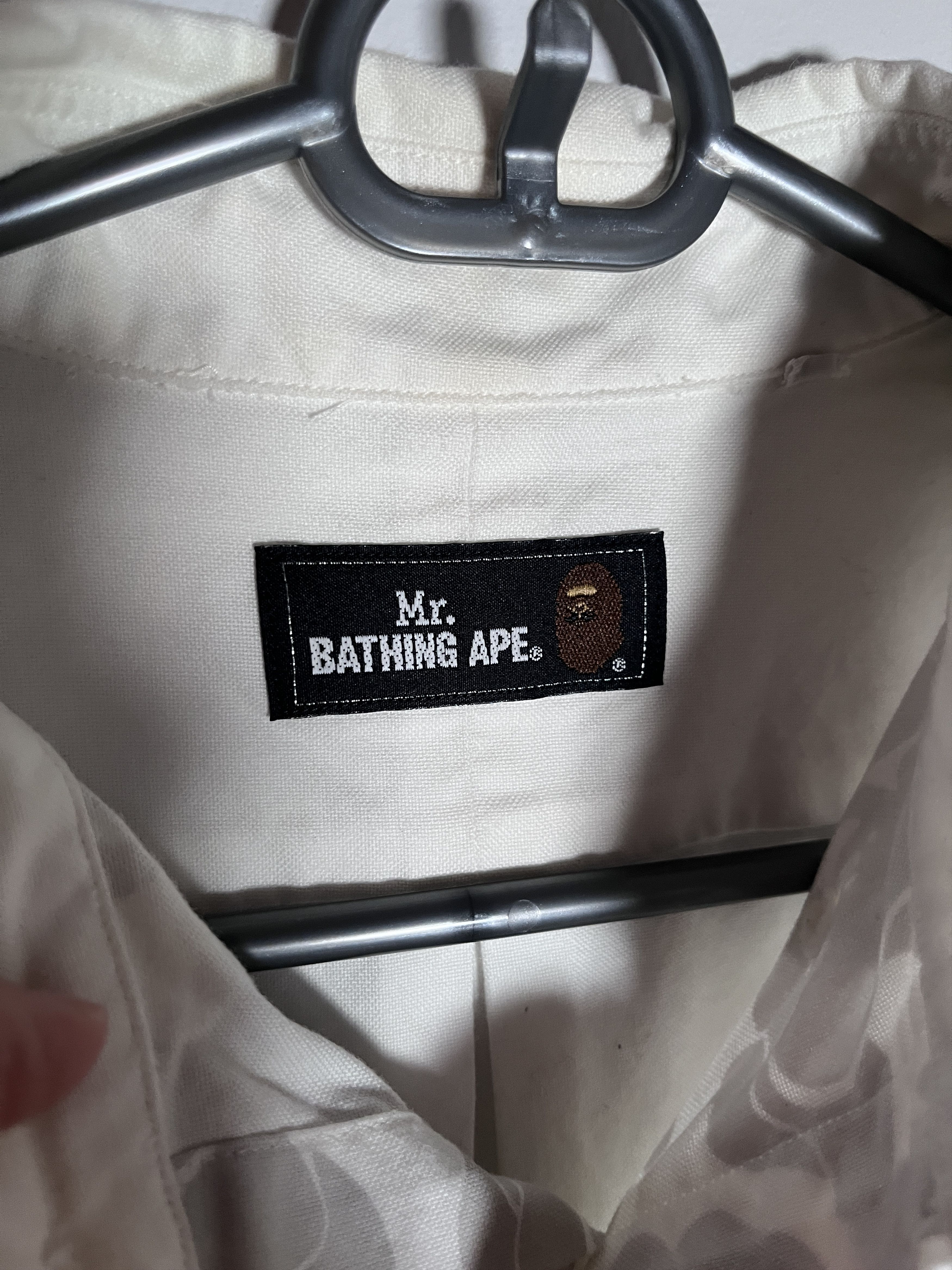 Bape Mr. Bathing Ape - Short Sleeve Dress Shirt Size US M / EU 48-50 / 2 - 5 Thumbnail