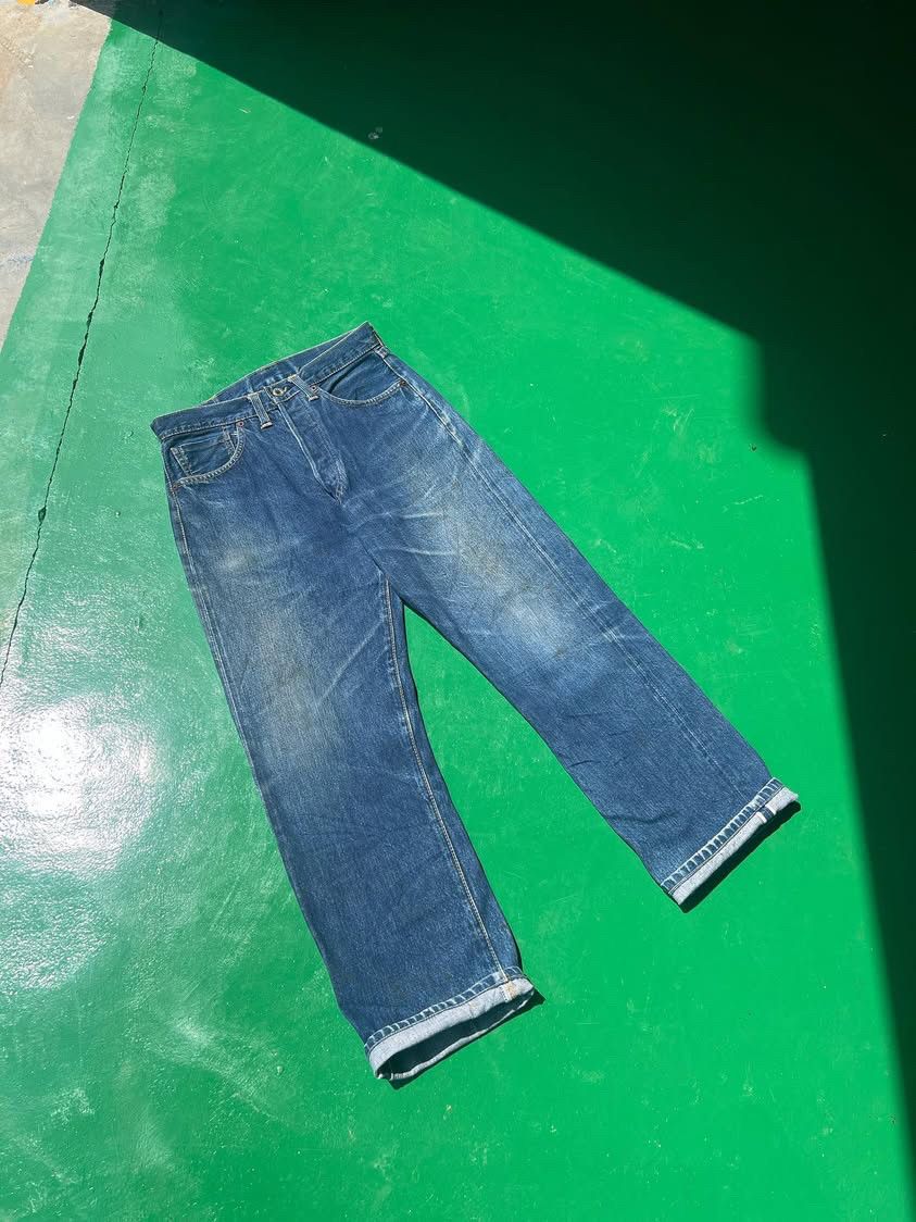 Levi's Vintage Big E levis S501XX 555 button Size US 29 - 2 Thumbnail