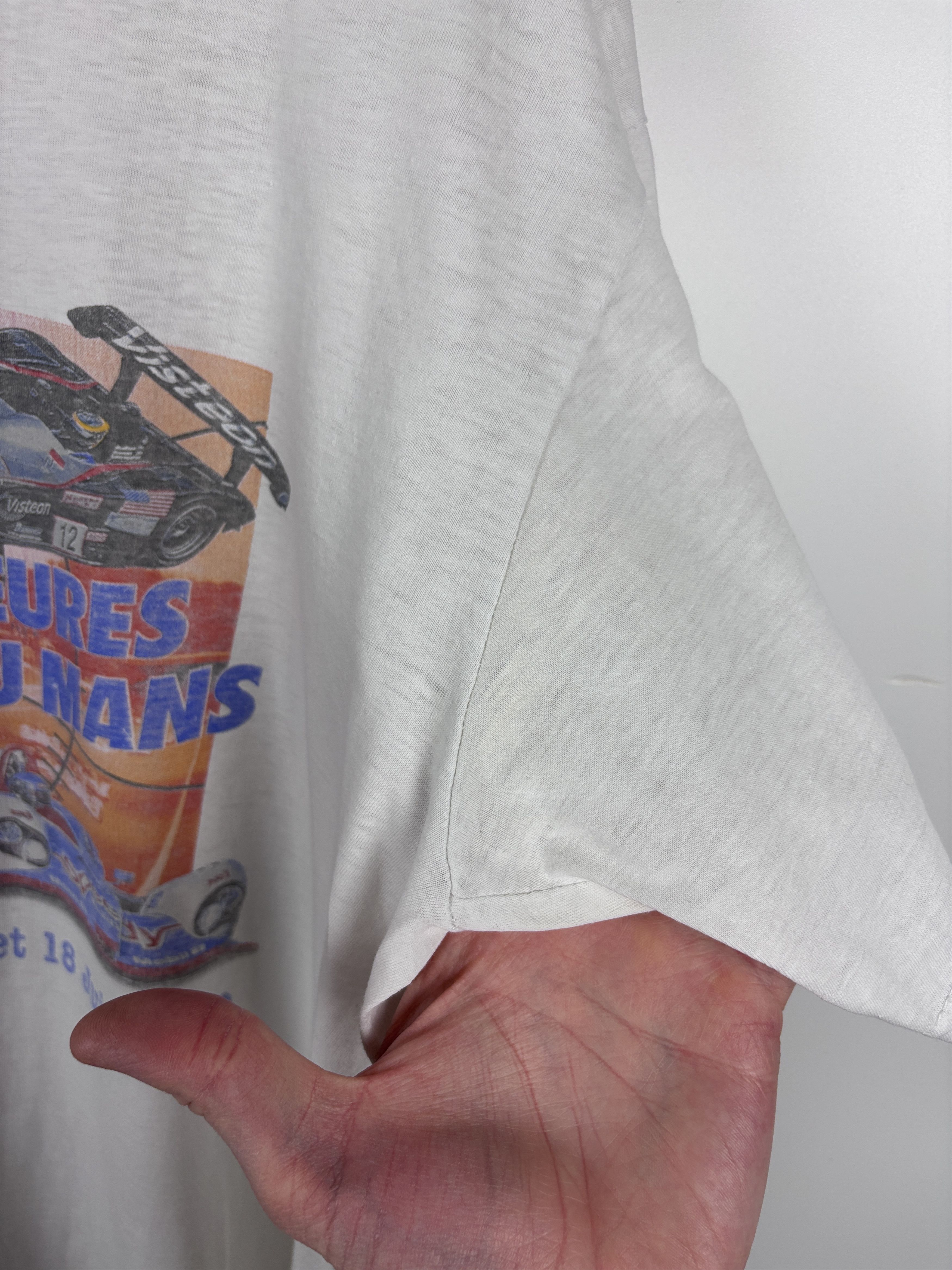 Vintage Vtg 2000s 24 Heures Du Mans Le Mans Racing Car T-Shirt ~ L Size US L / EU 52-54 / 3 - 6 Thumbnail