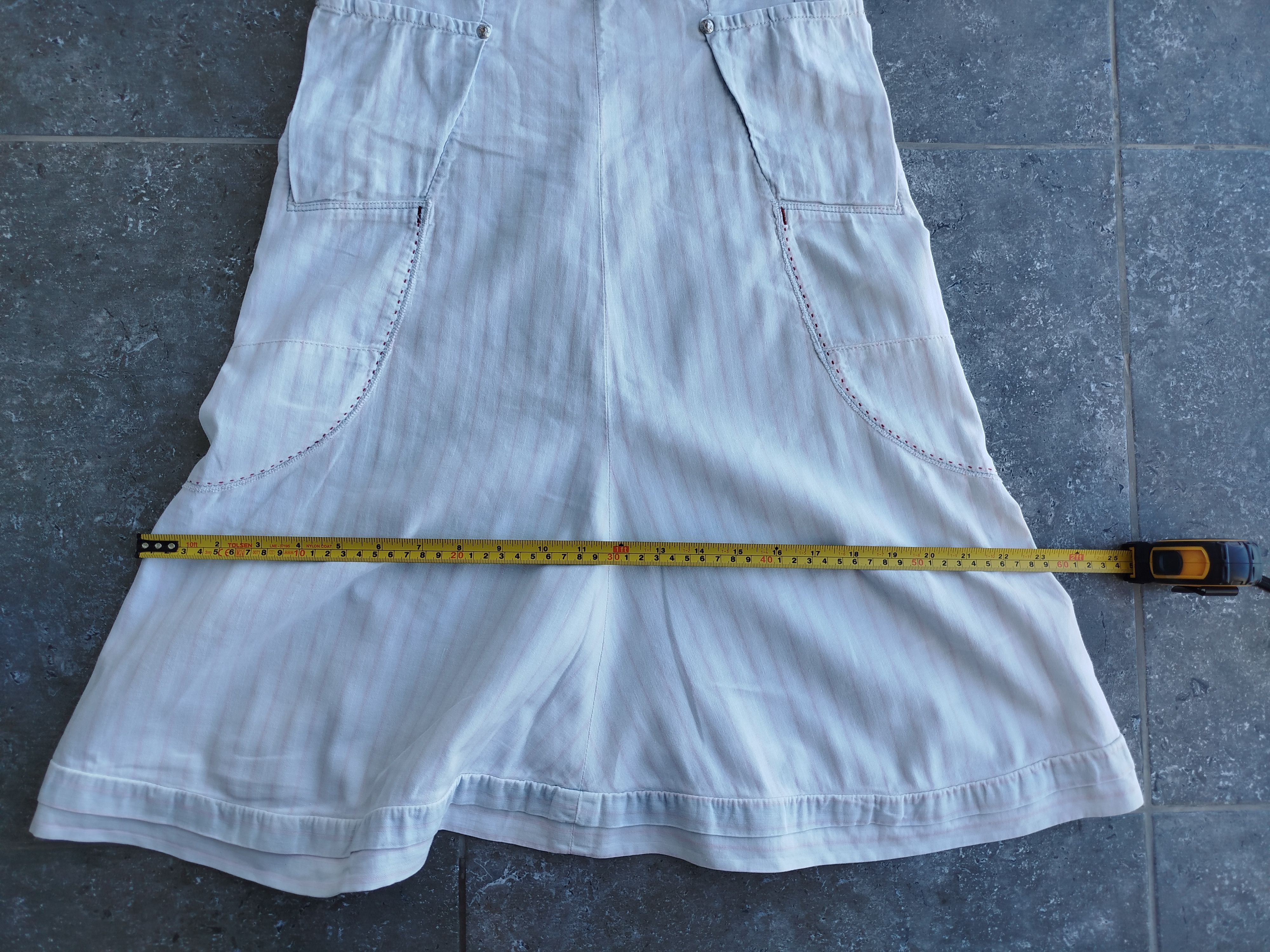 Marithe + Francois Girbaud Dress Sleeveless Striped Vintage Size Girl 12Years Woman XS Size XS / US 0-2 / IT 36-38 - 9 Thumbnail