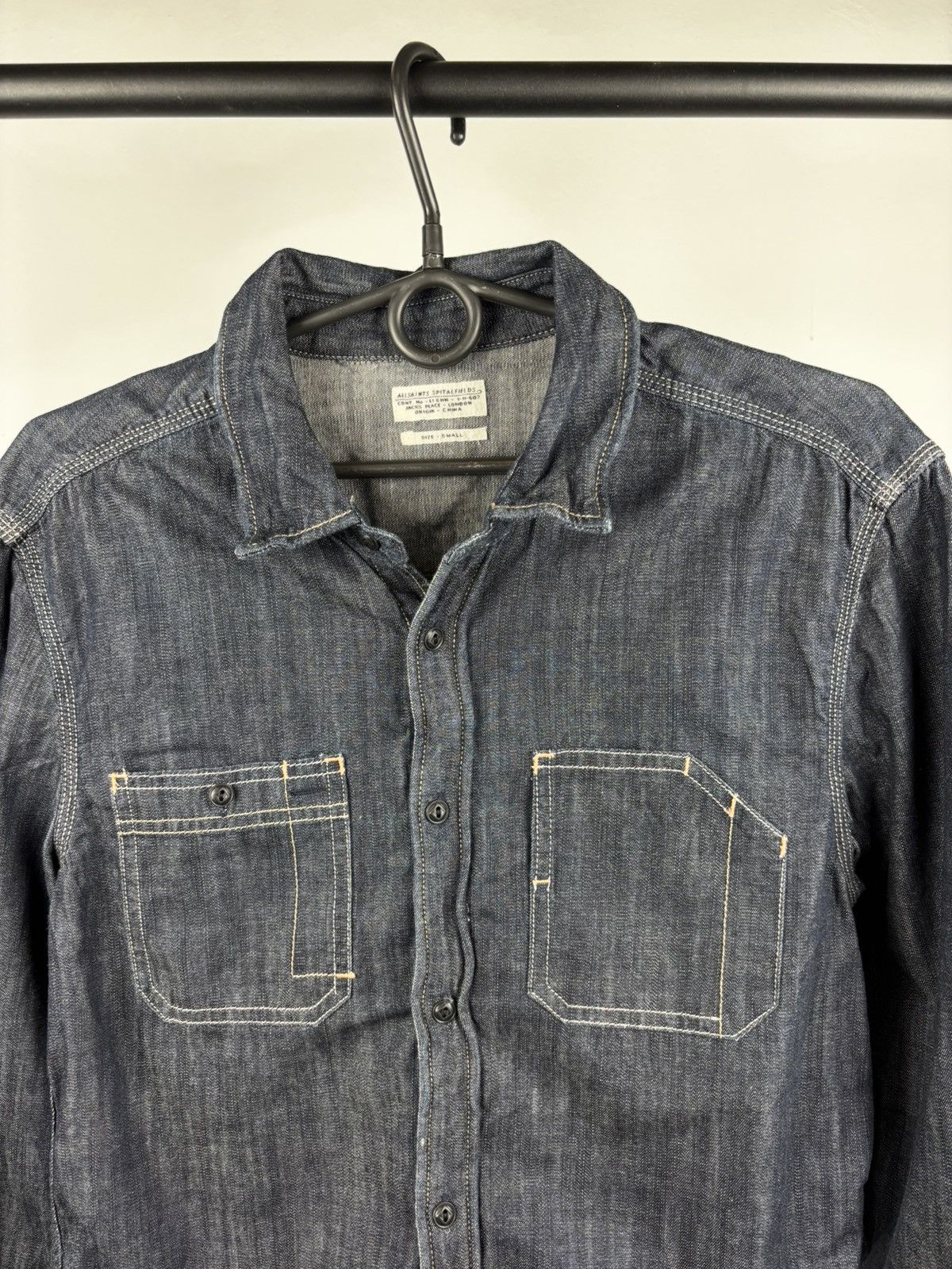 Allsaints Allsaints Cotton crazy shirt size S Size US S / EU 44-46 / 1 - 2 Thumbnail
