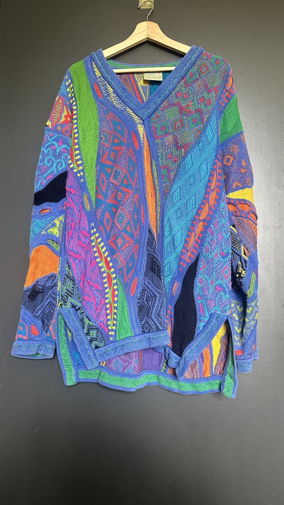 Coogi rare Coogi Australia 90s Cable knit Size US L / EU 52-54 / 3 - 1 Thumbnail