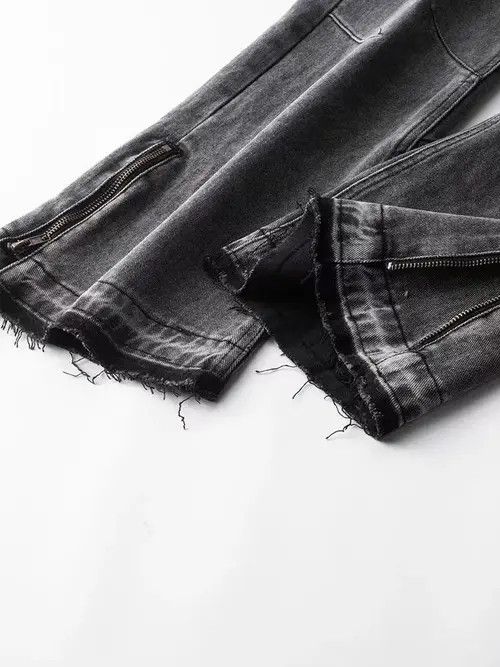 VIBE Vintage high street washed loose ripped jeans Size US 34 / EU 50 - 8 Thumbnail