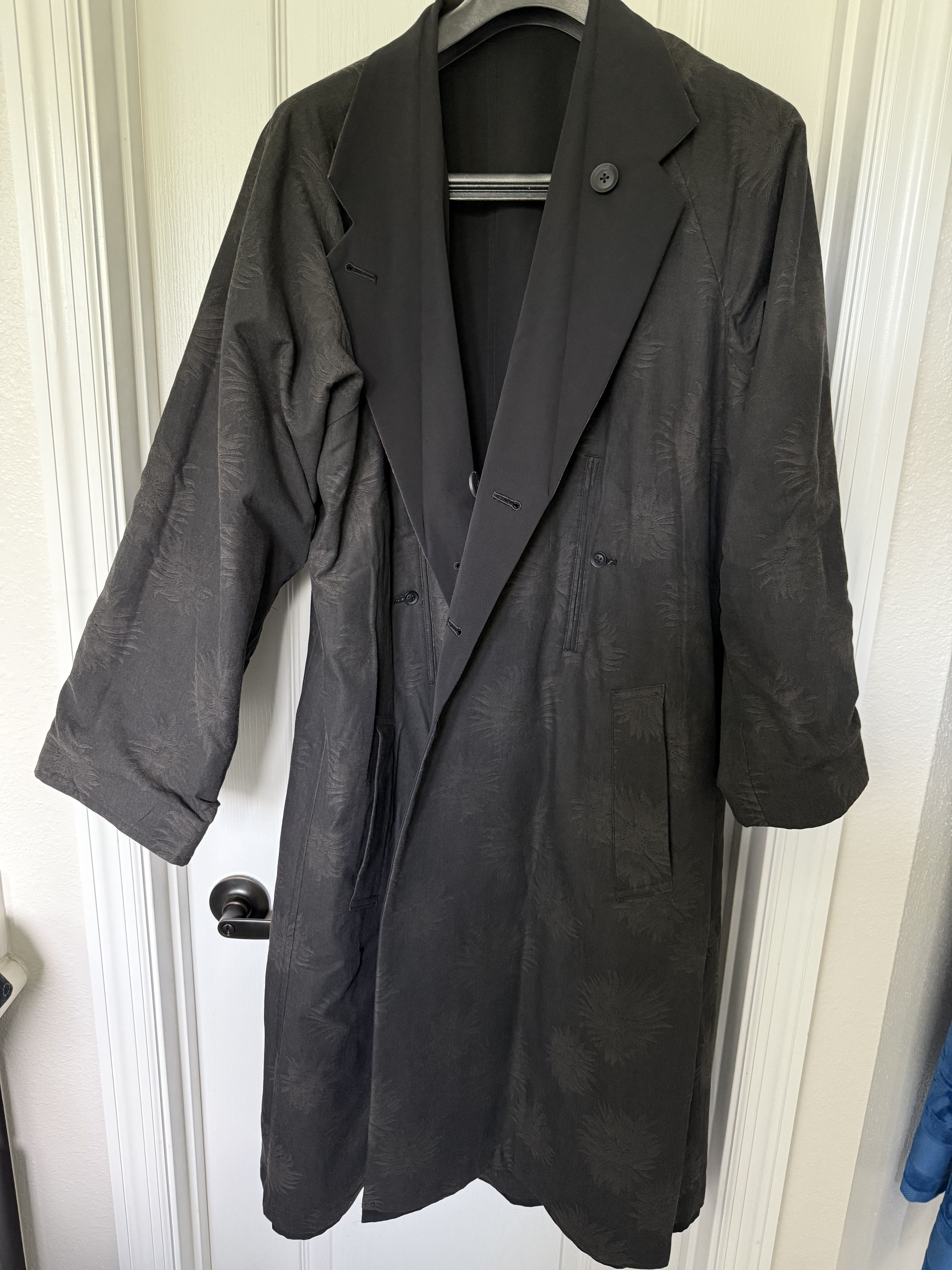 Yohji Yamamoto YYPH Runway 24AW Reversible Raglan Coat Size US S / EU 44-46 / 1 - 1 Thumbnail