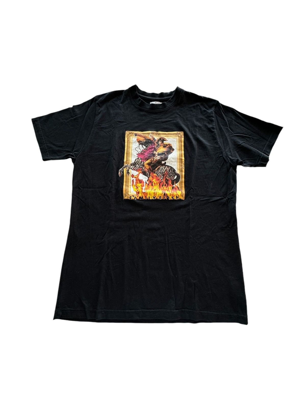 Other Family First Milano Napoleon Riding A Zebra Odd Graphic Tee Size US M / EU 48-50 / 2 - 1 Thumbnail