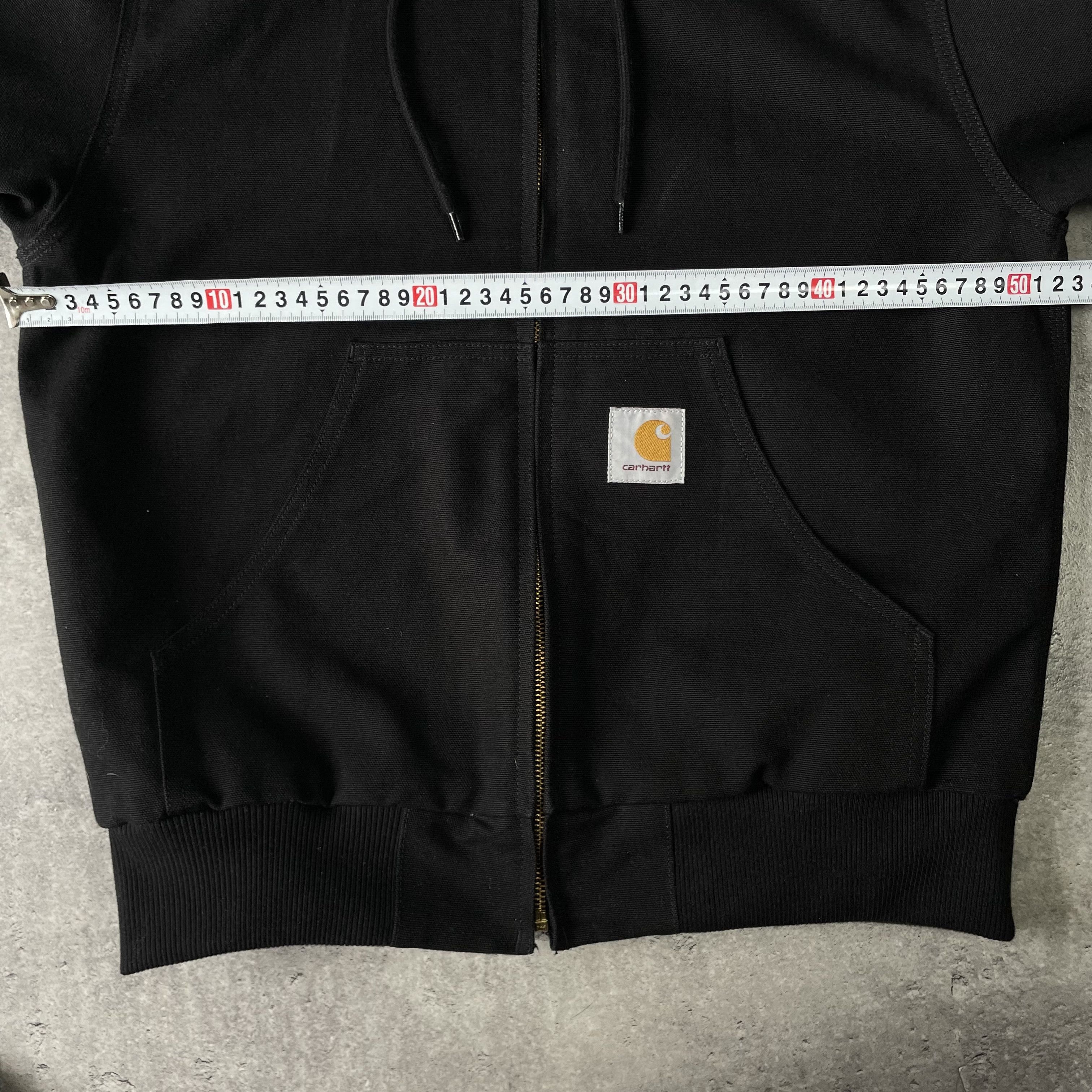 Carhartt Carhartt Active Jacket Black Denim Hooded Jacket Vintage S Size US S / EU 44-46 / 1 - 16 Thumbnail
