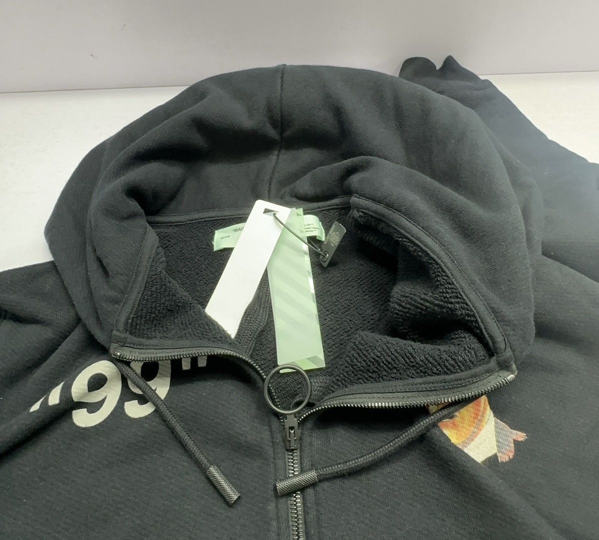 Off-White Off-White 19SS Zip Hoodie Size US XXL / EU 58 / 5 - 6 Thumbnail
