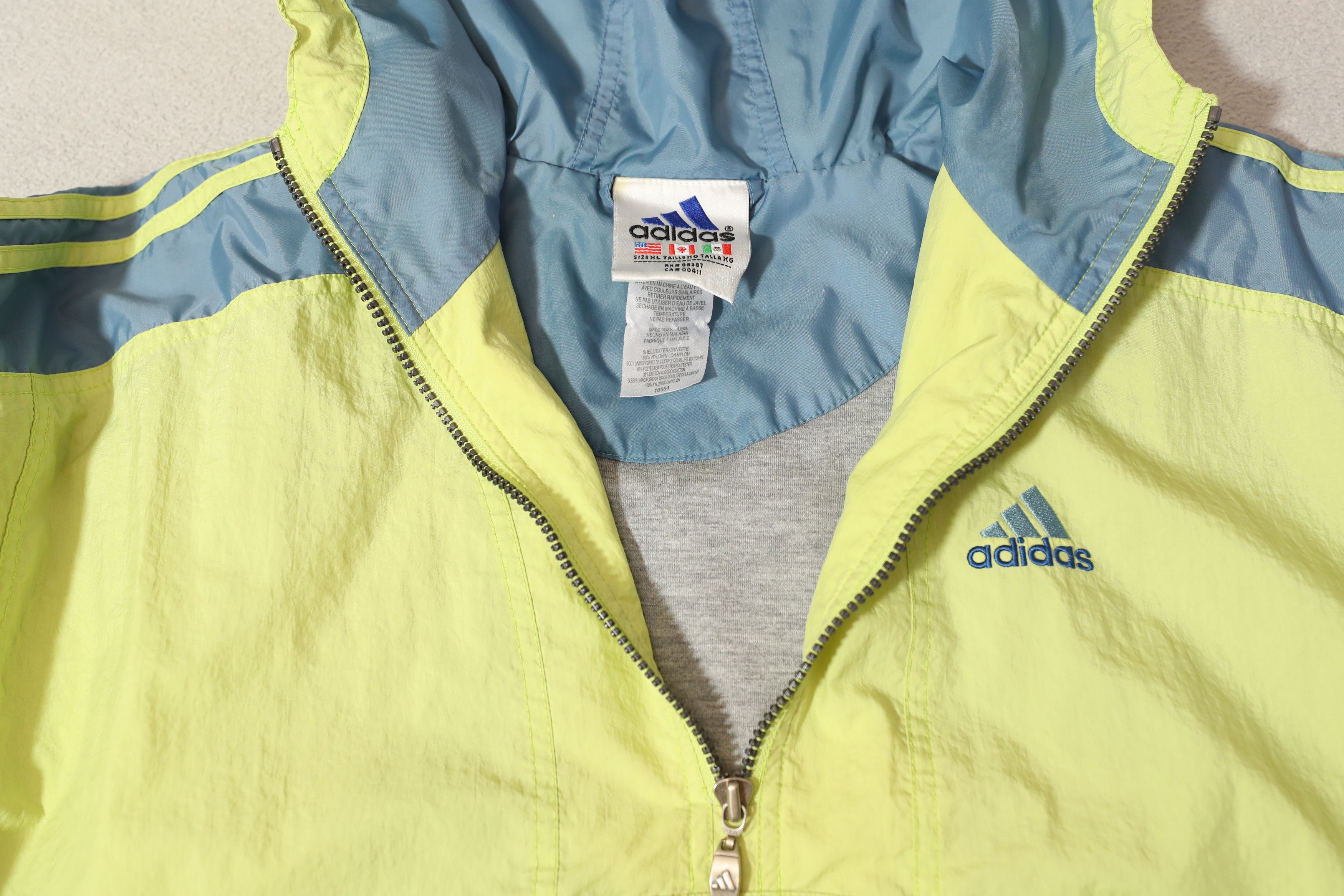 Adidas × Vintage Adidas Vintage Adidas 1/4 Zip Pullover (XL) Size US XL / EU 56 / 4 - 15 Thumbnail