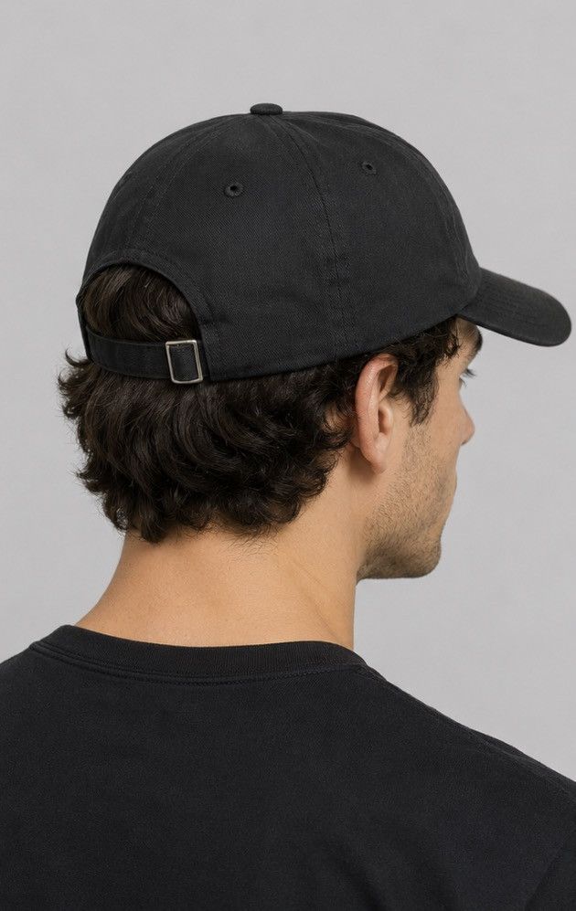 Other Pizza Slice Embroidered Black Hat Adjustable Baseball Cap Size ONE SIZE - 2 Thumbnail