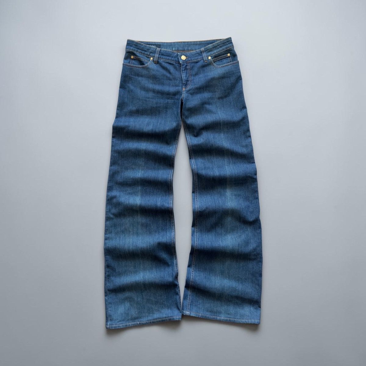 Gucci Gucci Archive Embroidered "G" Logo Denim Jeans Made in Italy Size 30" / US 8 / IT 44 - 7 Thumbnail