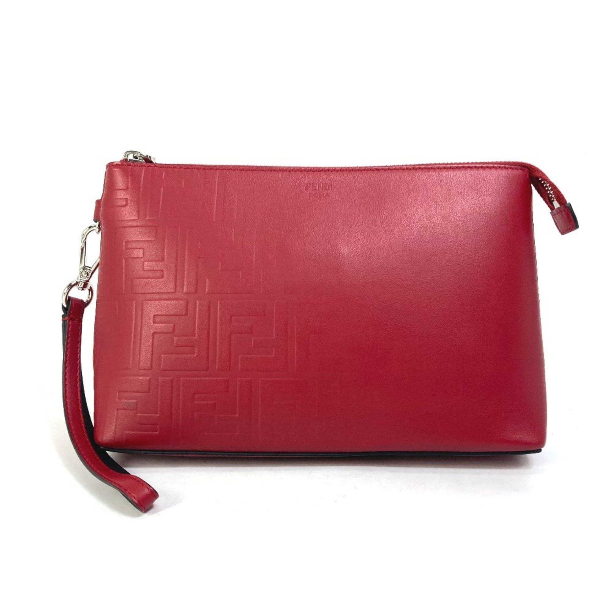 Fendi Fendi 7N0106 Bag pouch with strap Clutch bag Red Size ONE SIZE - 1 Thumbnail