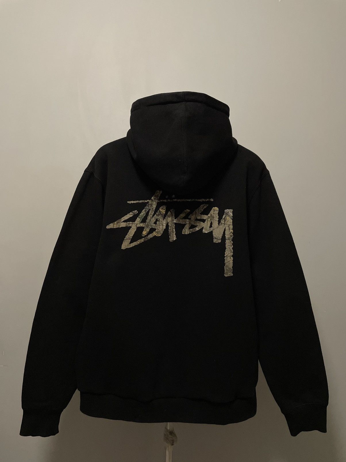 Vintage Stussy Crest Logo Zip Up Jacket Size M