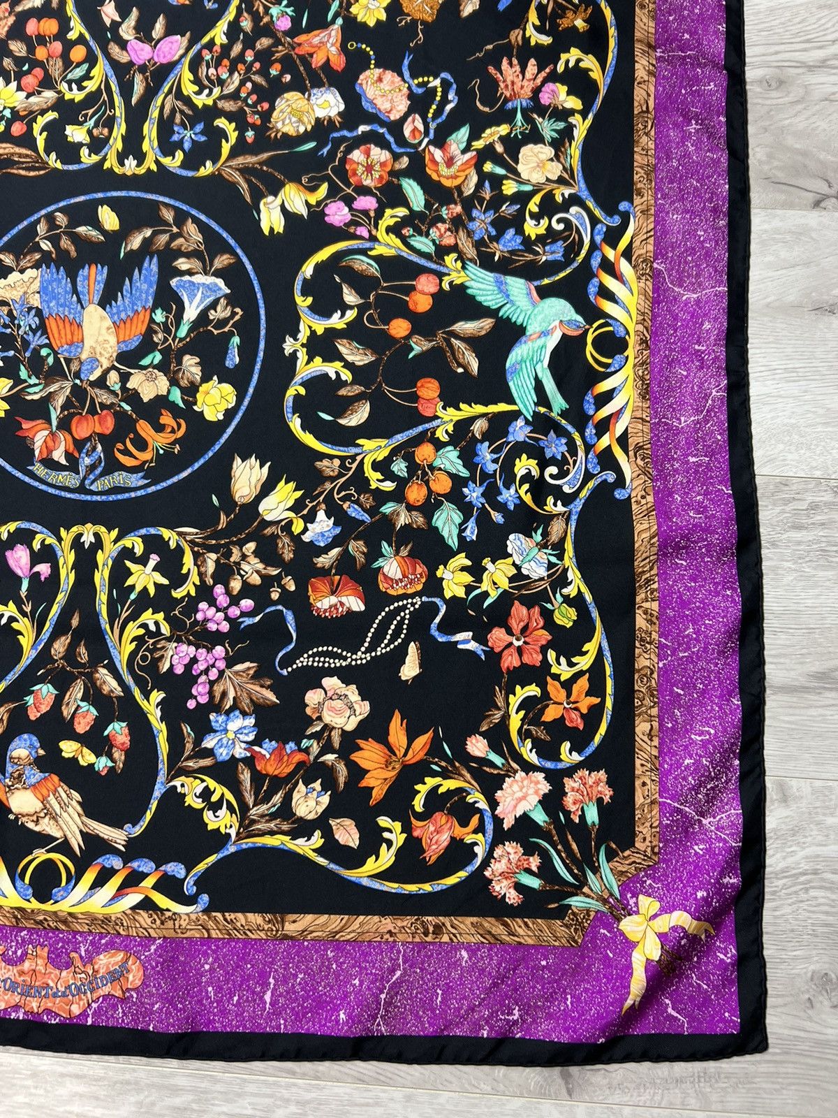 Hermes HERMES Carre Pierres d'Orient et d'Occident Silk Scarf Size ONE SIZE - 2 Thumbnail