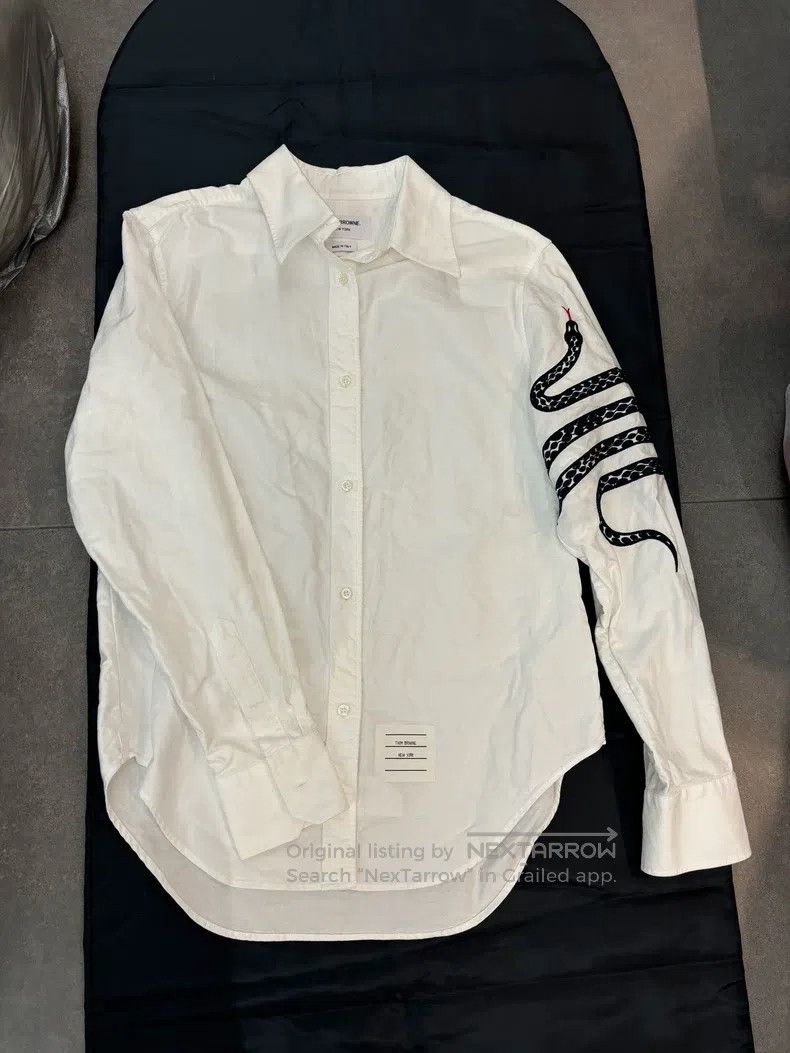 Thom Browne Thom Browne Snake Year Limited Shirt Size M / US 6-8 / IT 42-44 - 1 Thumbnail