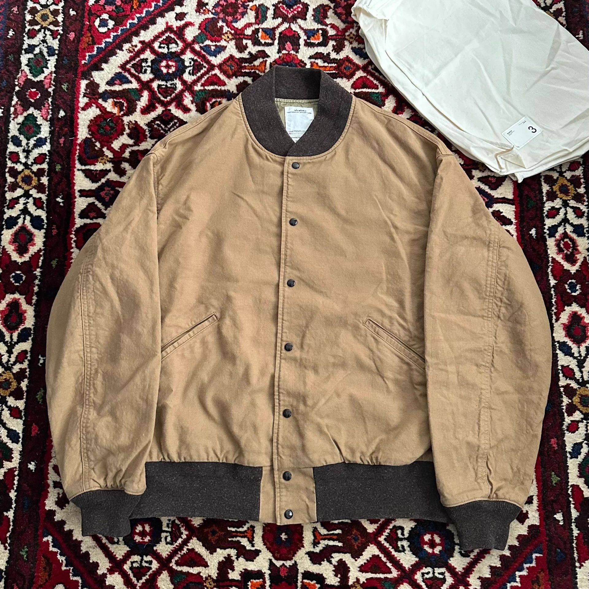 Visvim VISVIM 20AW VARSITY SB JKT Size 3 Size US L / EU 52-54 / 3 - 1 Thumbnail