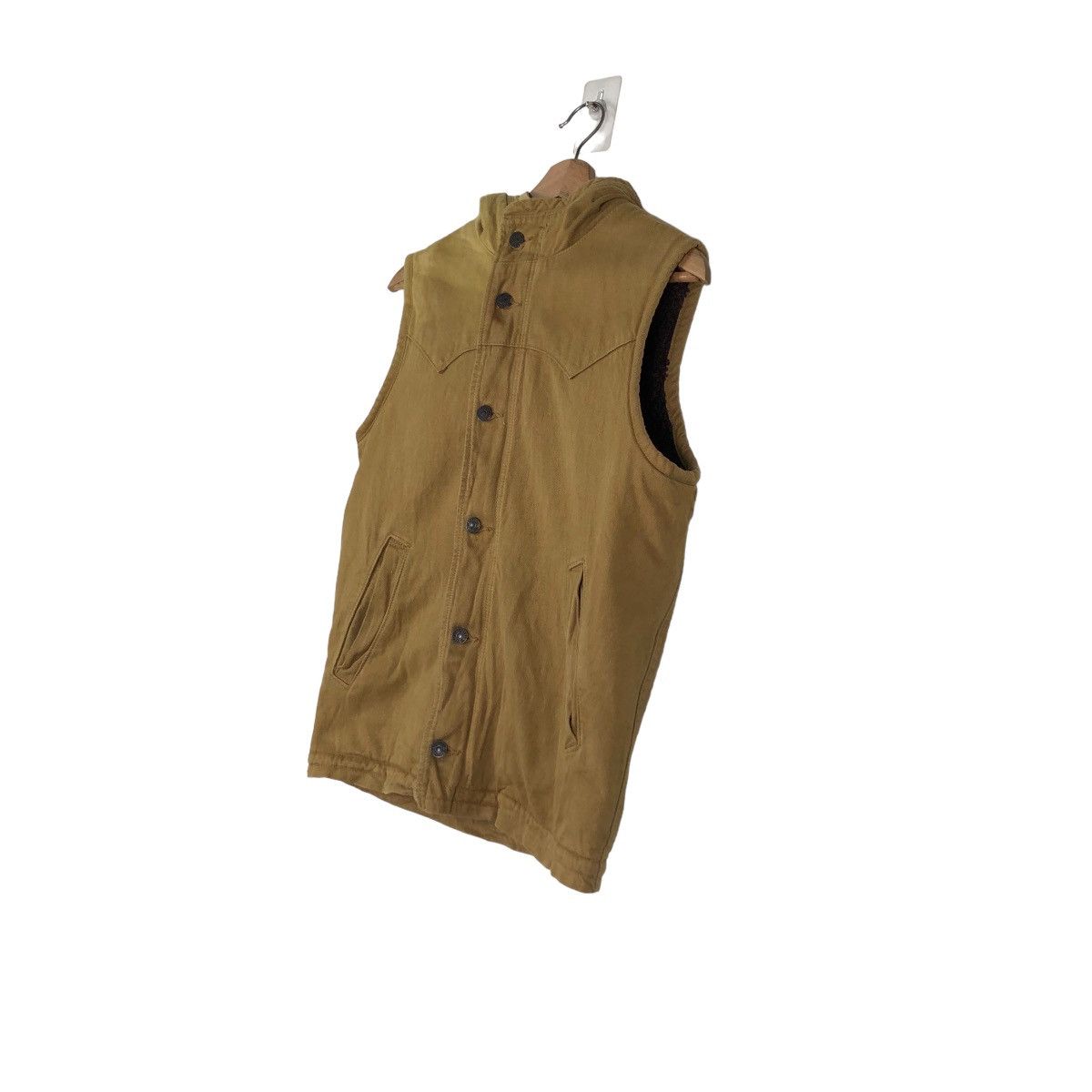 Japanese Brand 📌VINTAGE BIKER VEST QUILTED HUNTING UES MFG. CO. Size US M / EU 48-50 / 2 - 10 Thumbnail