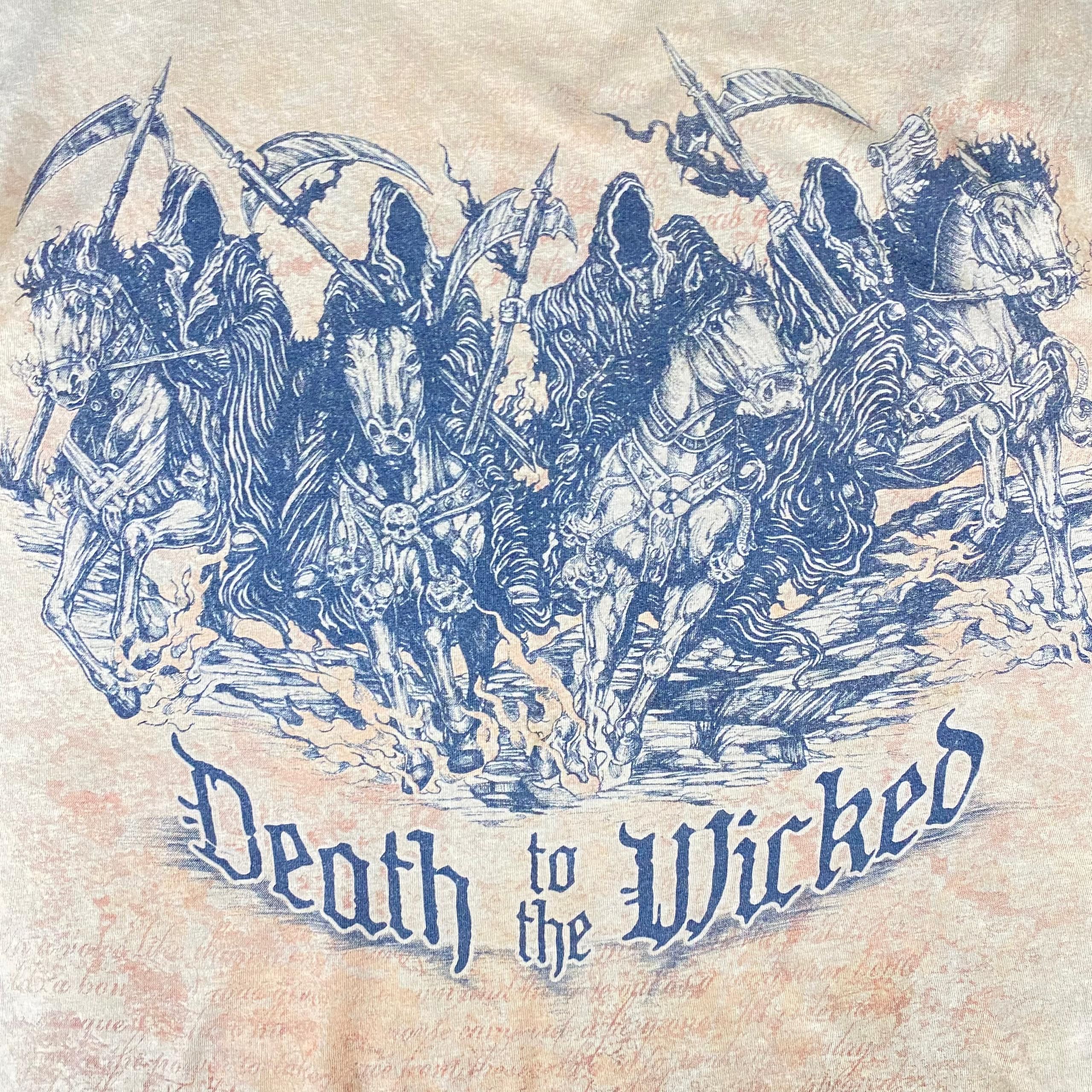 Japanese Brand Death Of The Wicked Promo Movie Tshirt Size US M / EU 48-50 / 2 - 6 Thumbnail