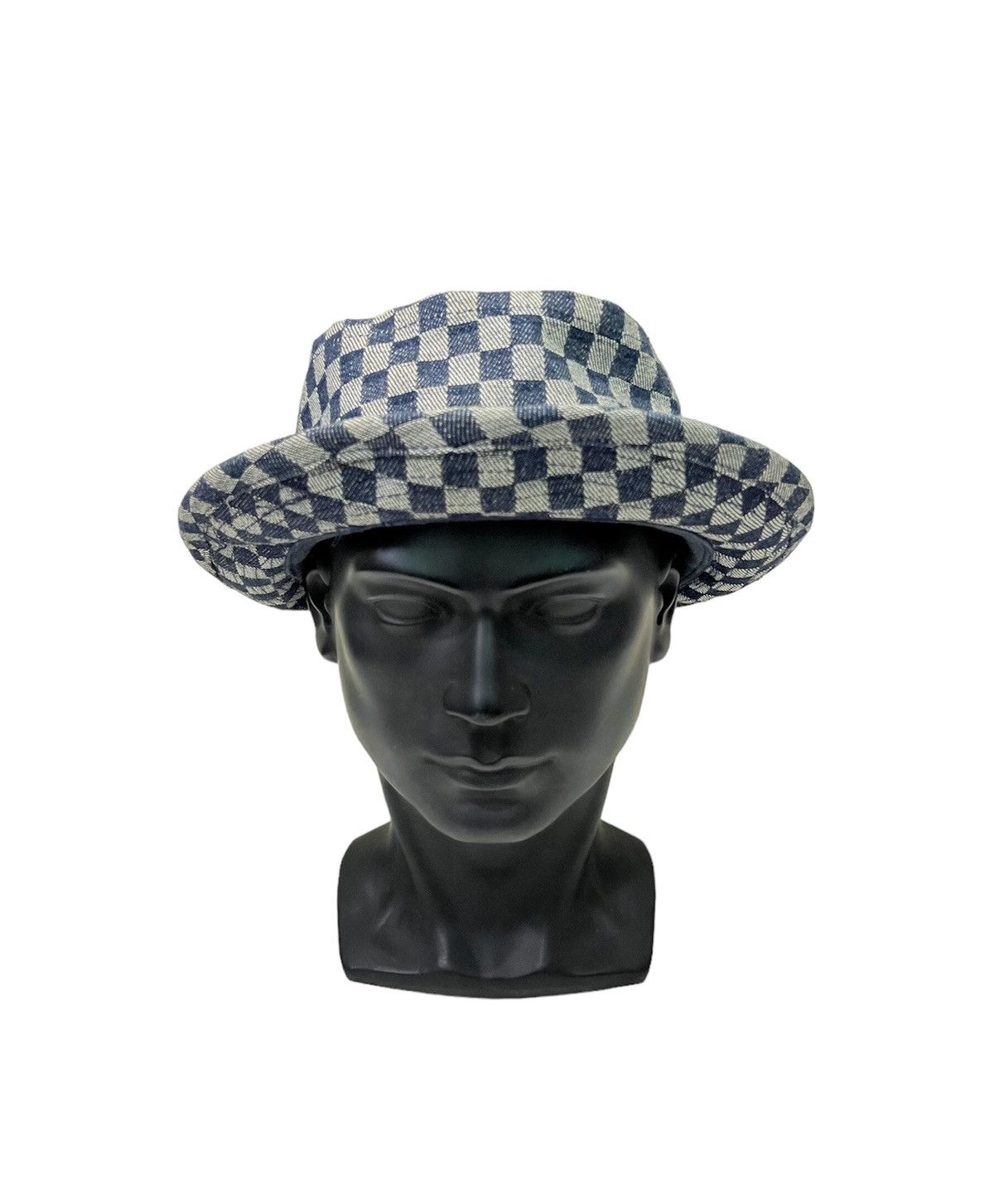 image of Checkered Plaid Tartan Bucket Hats in Mix, Men's