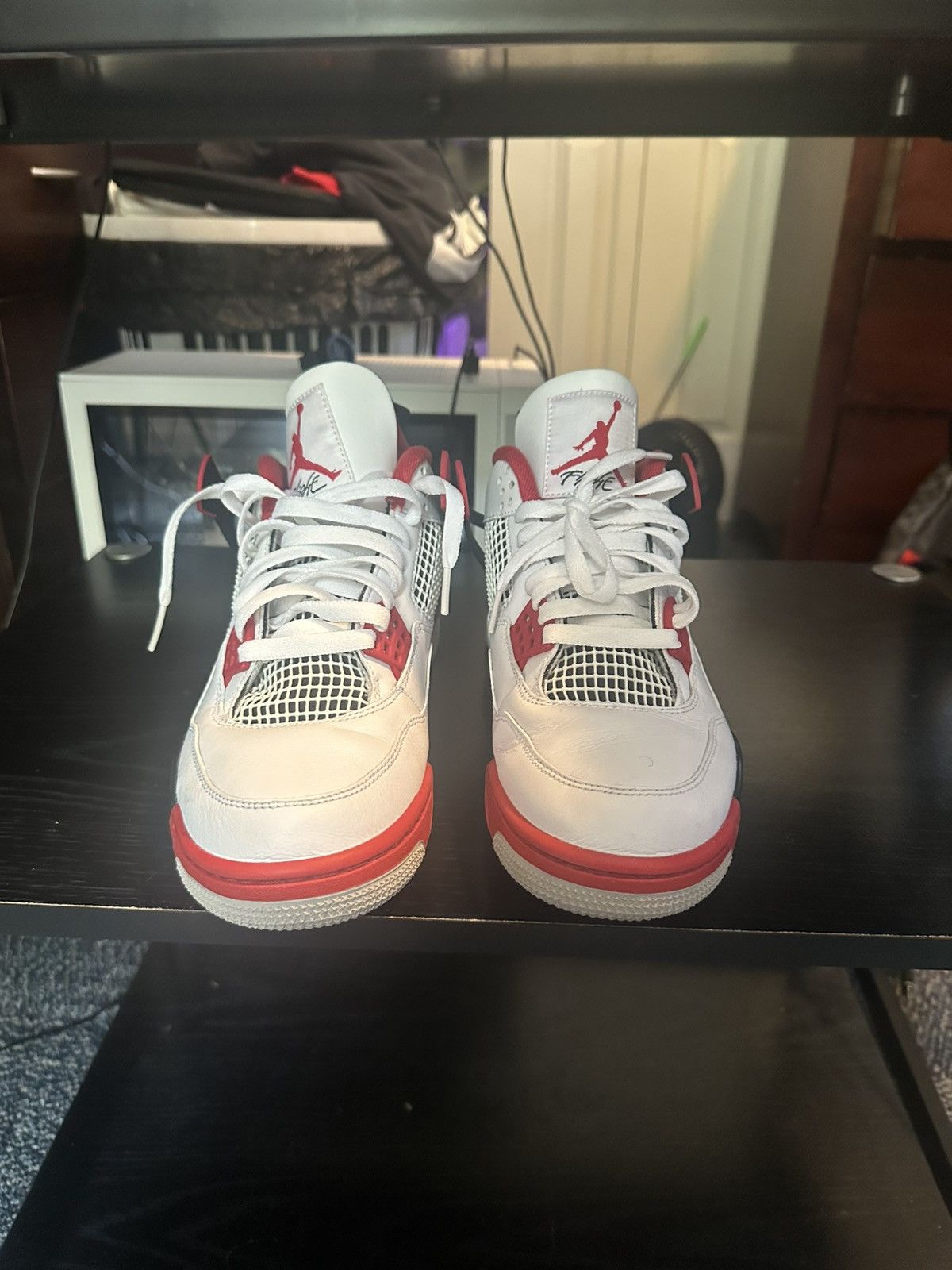 Jordan Brand Jordan 4 fire red Size US 9.5 / EU 42-43 - 1 Thumbnail