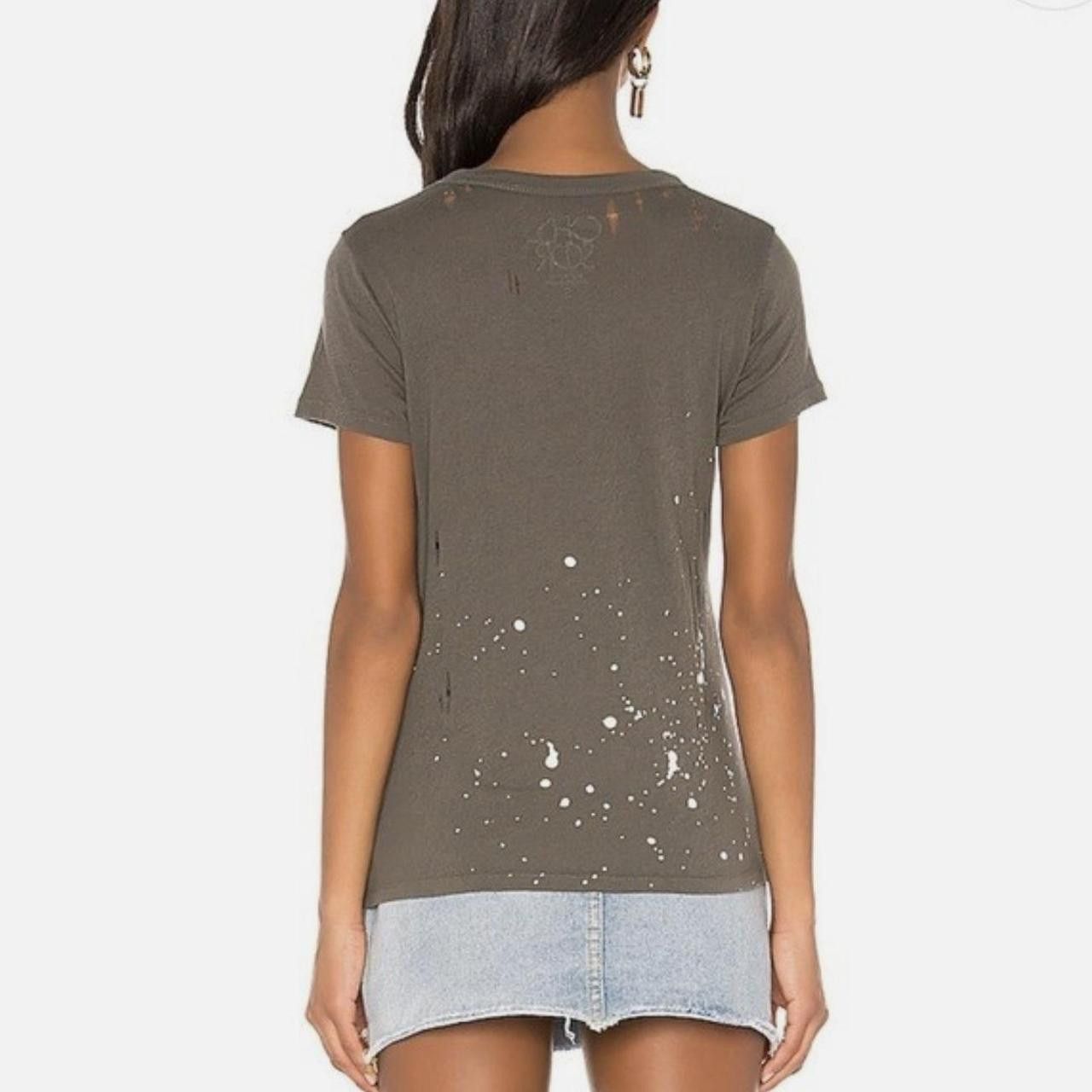 Chase Authentics Chaser Distressed Splatter Paint T-Shirt, Women's Size S Size S / US 4 / IT 40 - 2 Thumbnail
