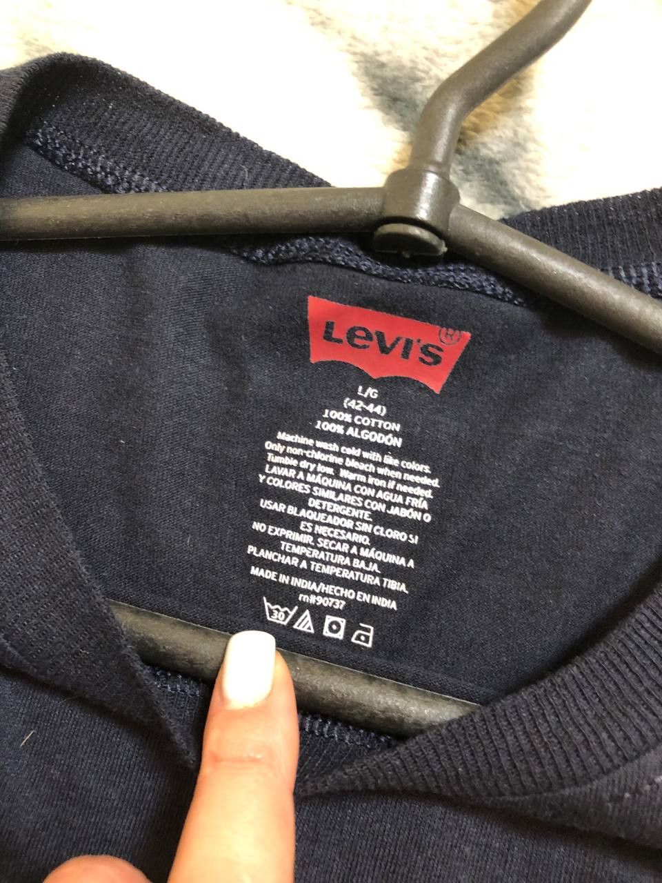Levi's Levis Crew Neck T Shirt Size US L / EU 52-54 / 3 - 3 Thumbnail