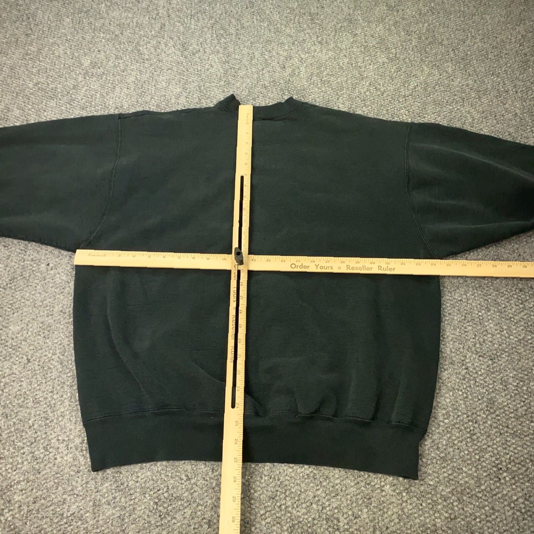Fruit Of The Loom VINTAGE Pittsburgh WDVE Radio Logo Sweatshirt Men XL Black Fleece Pullover Size US XL / EU 56 / 4 - 4 Thumbnail