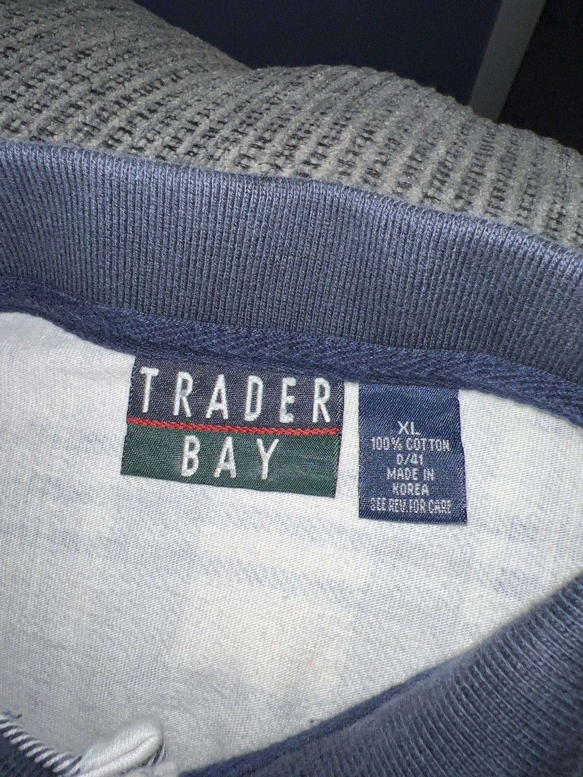 Trader Bay Trader Bay Plaid Polo Size US XL / EU 56 / 4 - 6 Thumbnail