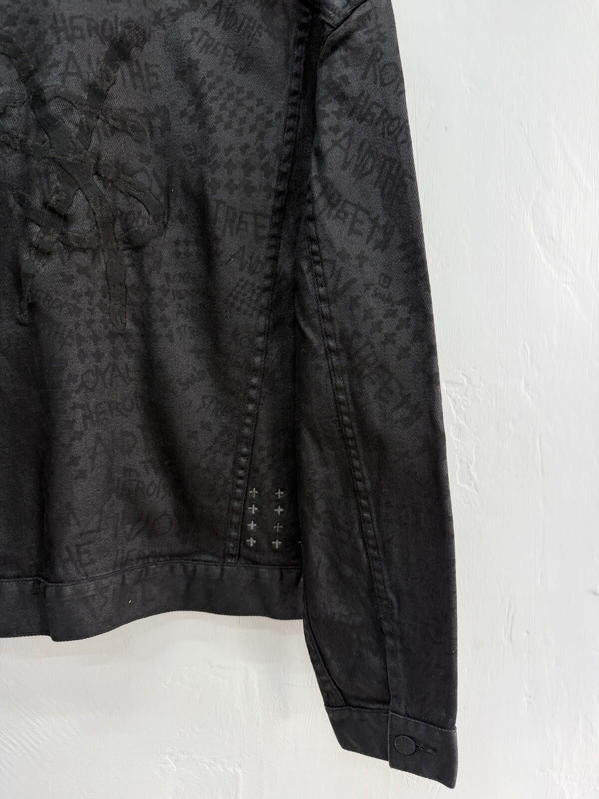 Ksubi new ksubi mens denim oh g jacket black grease medium m 1 Size US M / EU 48-50 / 2 - 4 Thumbnail