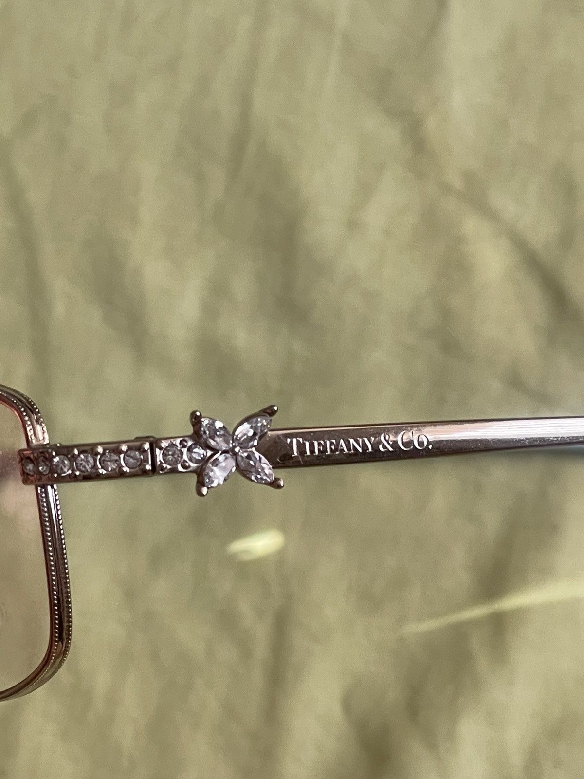 Tiffany & Co. Tiffany & Co Diamond Studded Glasses Size ONE SIZE - 8 Thumbnail