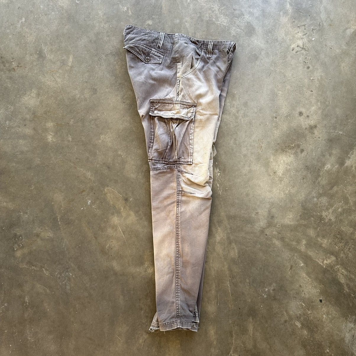 Japanese Brand Vintage Japanese Faded Tactical Distressed Cargo Pants Size US 30 / EU 46 - 15 Thumbnail