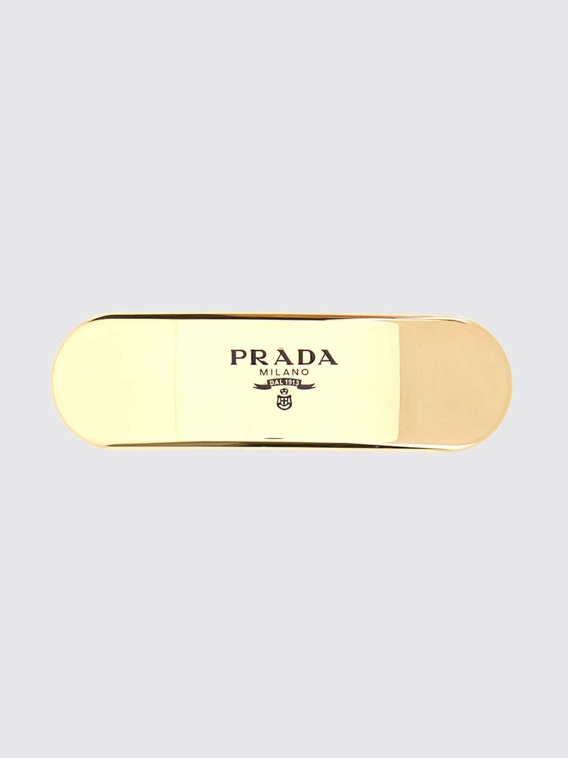 Prada Prada Hair Accessory Woman Gold Size ONE SIZE - 1 Preview