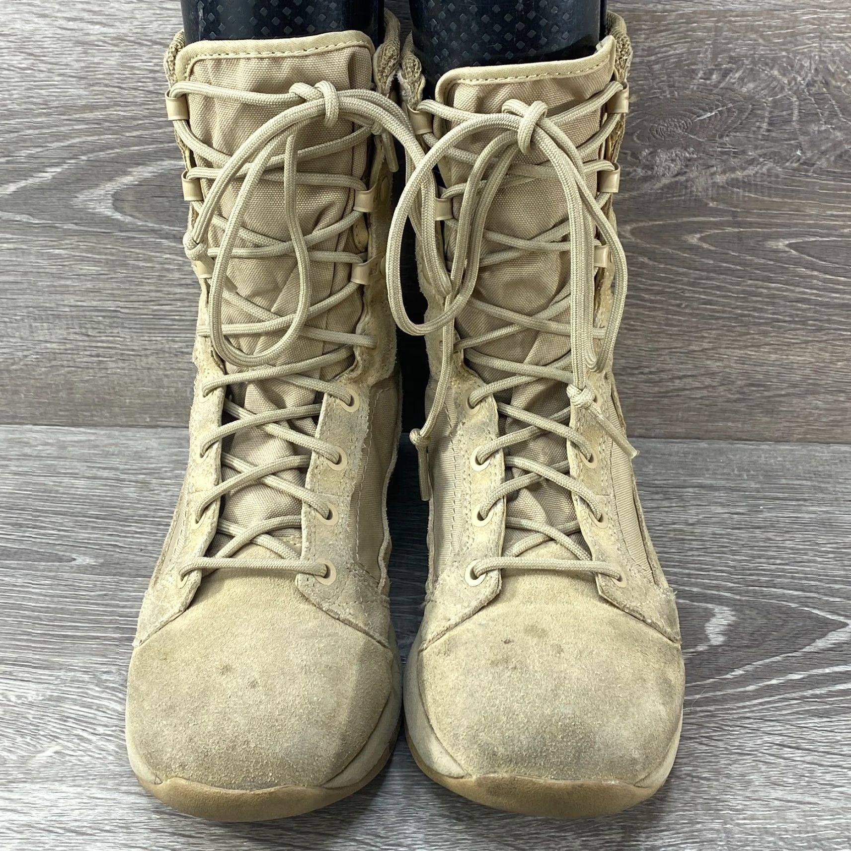 Danner Danner Tachyon 8" Military Tactical Boots Combat Mens 5 EE Tan Leather Suede Coyote Shoes Size US 5 / EU 37 - 3 Thumbnail