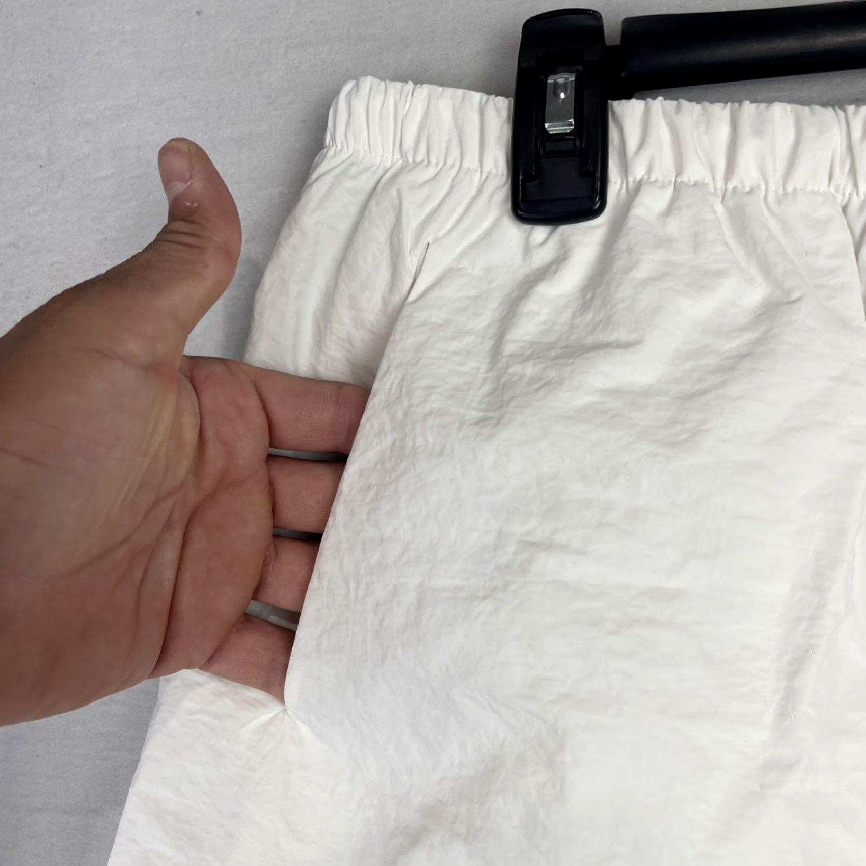 Yeezy Yeezy Shorts Mens XL White Nylon Drawstring Athletic Casual Vultures Gosha Rubchinskiy SH-01 YZY SPL Mens Size US 36 / EU 52 - 7 Thumbnail