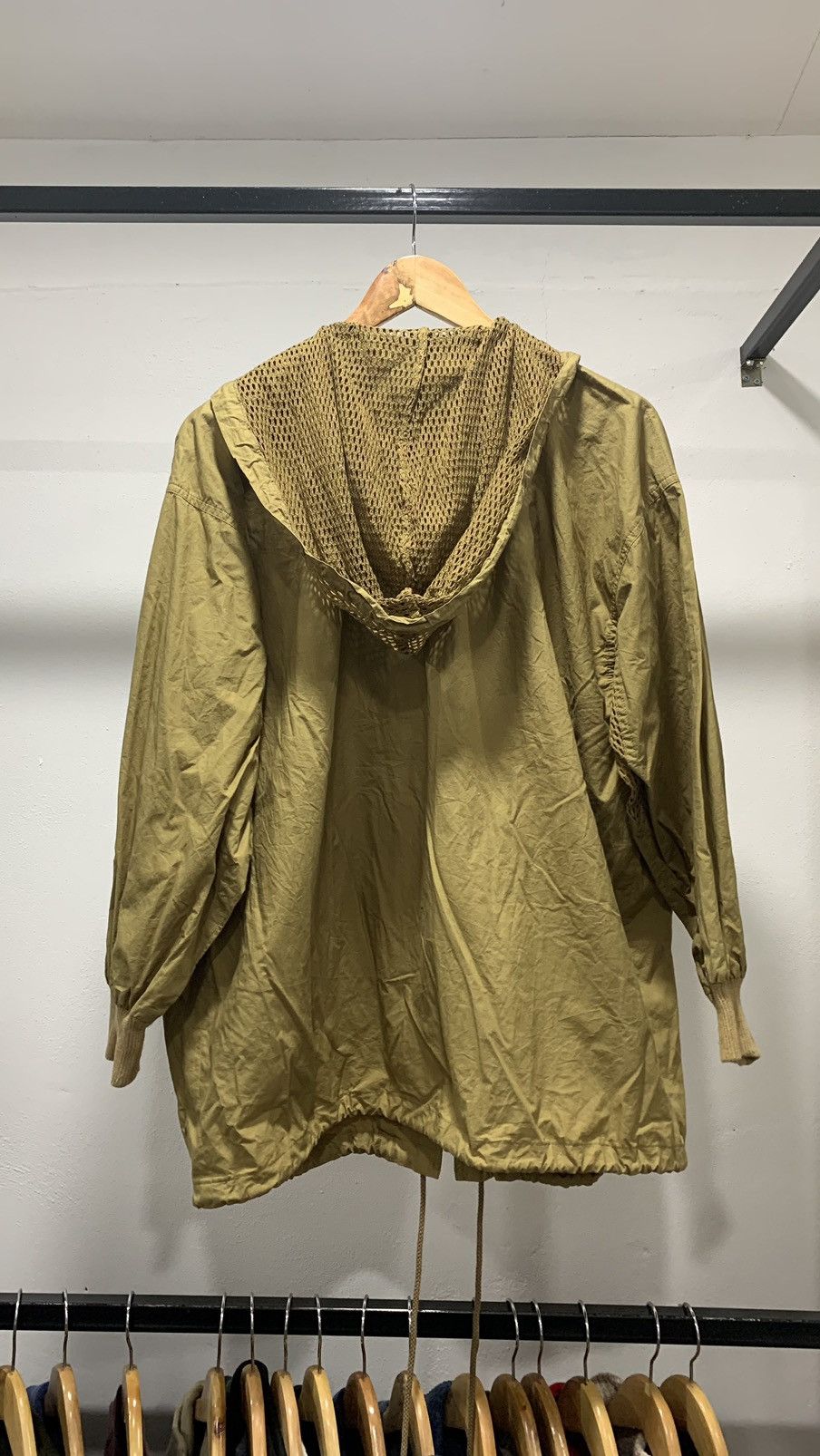 Designer × Japanese Brand Henri Lucchapus Mesh Net Hooded Jacket 80s Size US L / EU 52-54 / 3 - 10 Thumbnail