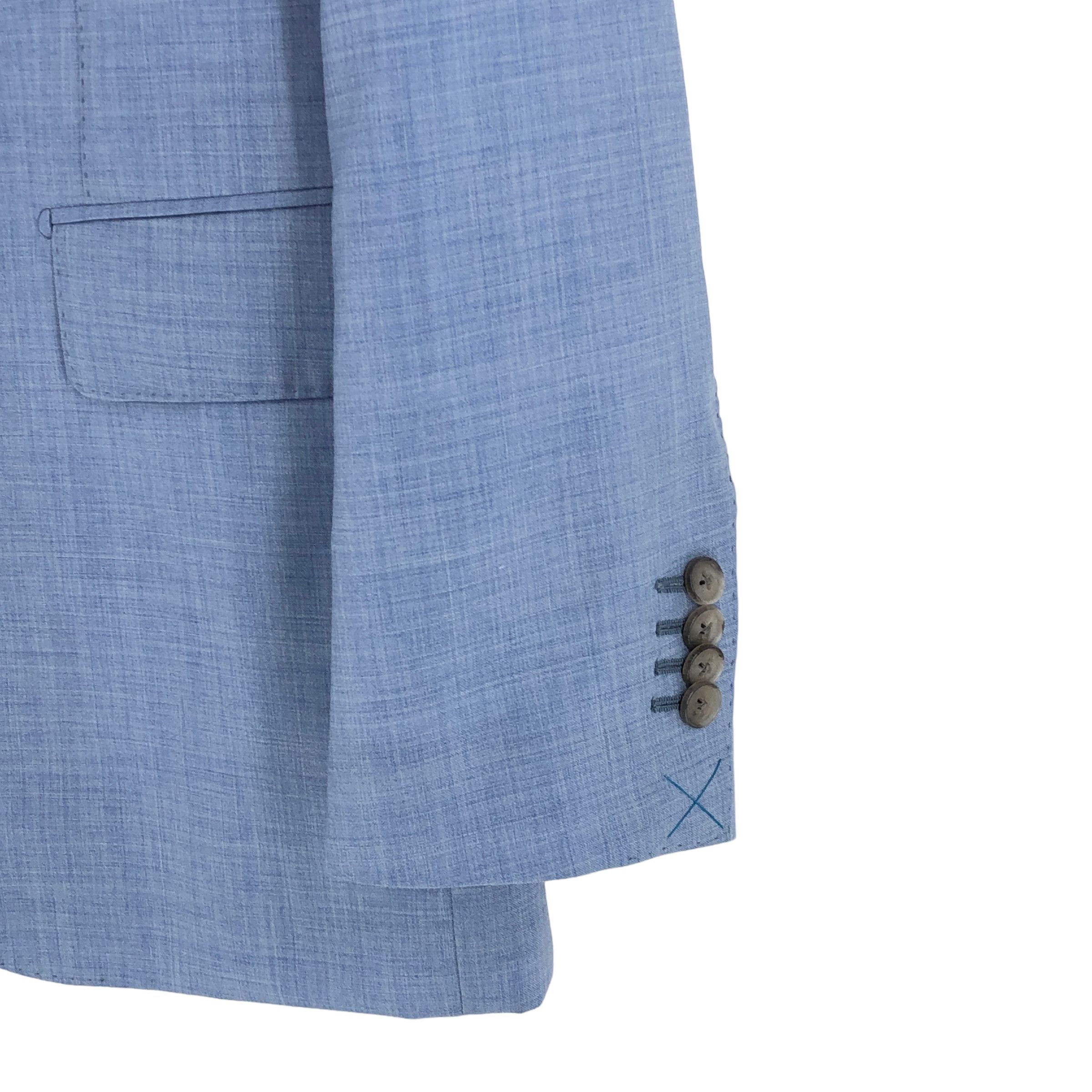 Suitsupply Lazio Single Breasted Wool Blazer Size EU:54; UK:44; US:44S Size 44S - 6 Thumbnail