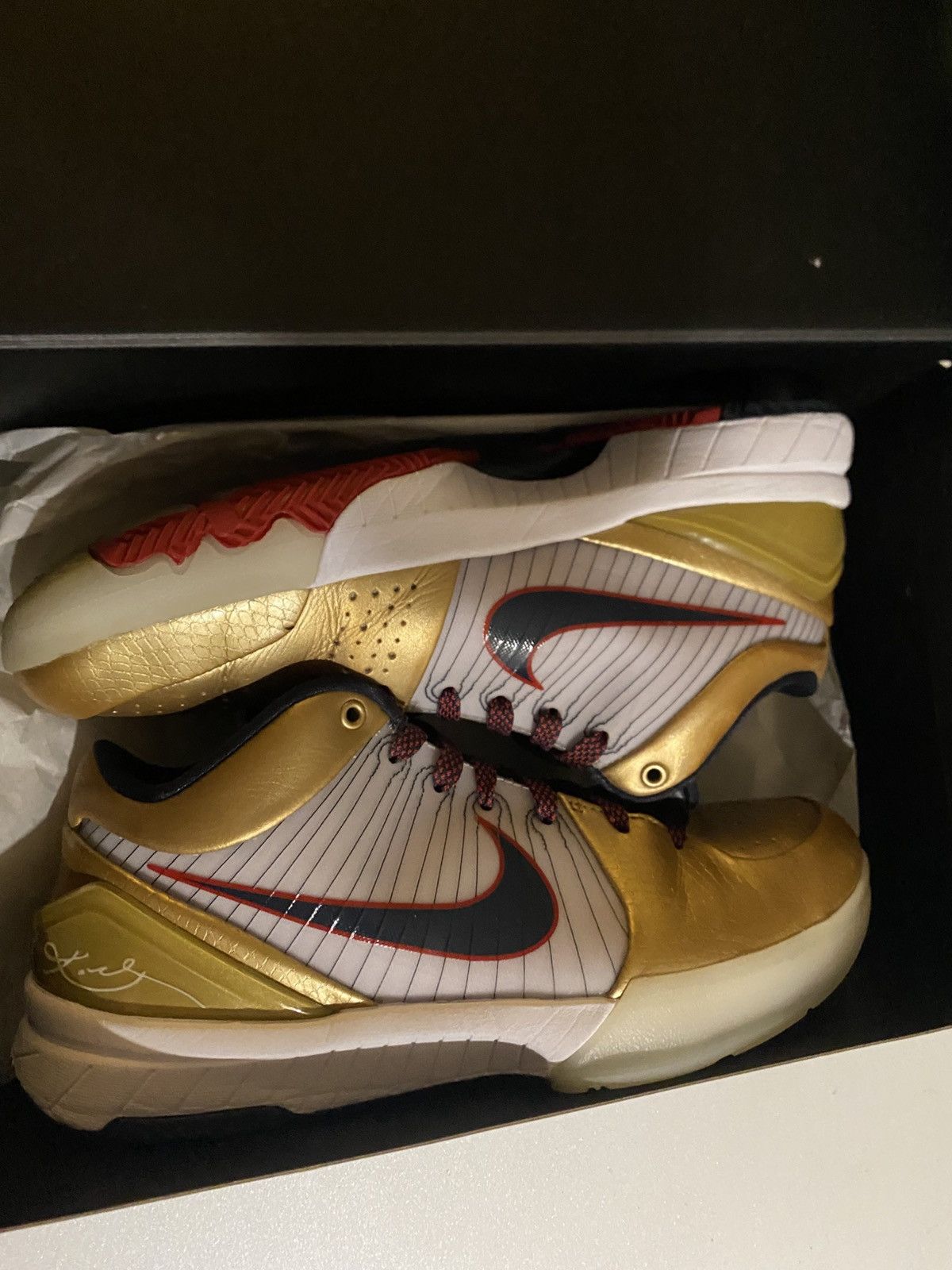 Nike Kobe 4 Protro Gold Medal Size US 6.5 / EU 39-40 - 1 Thumbnail