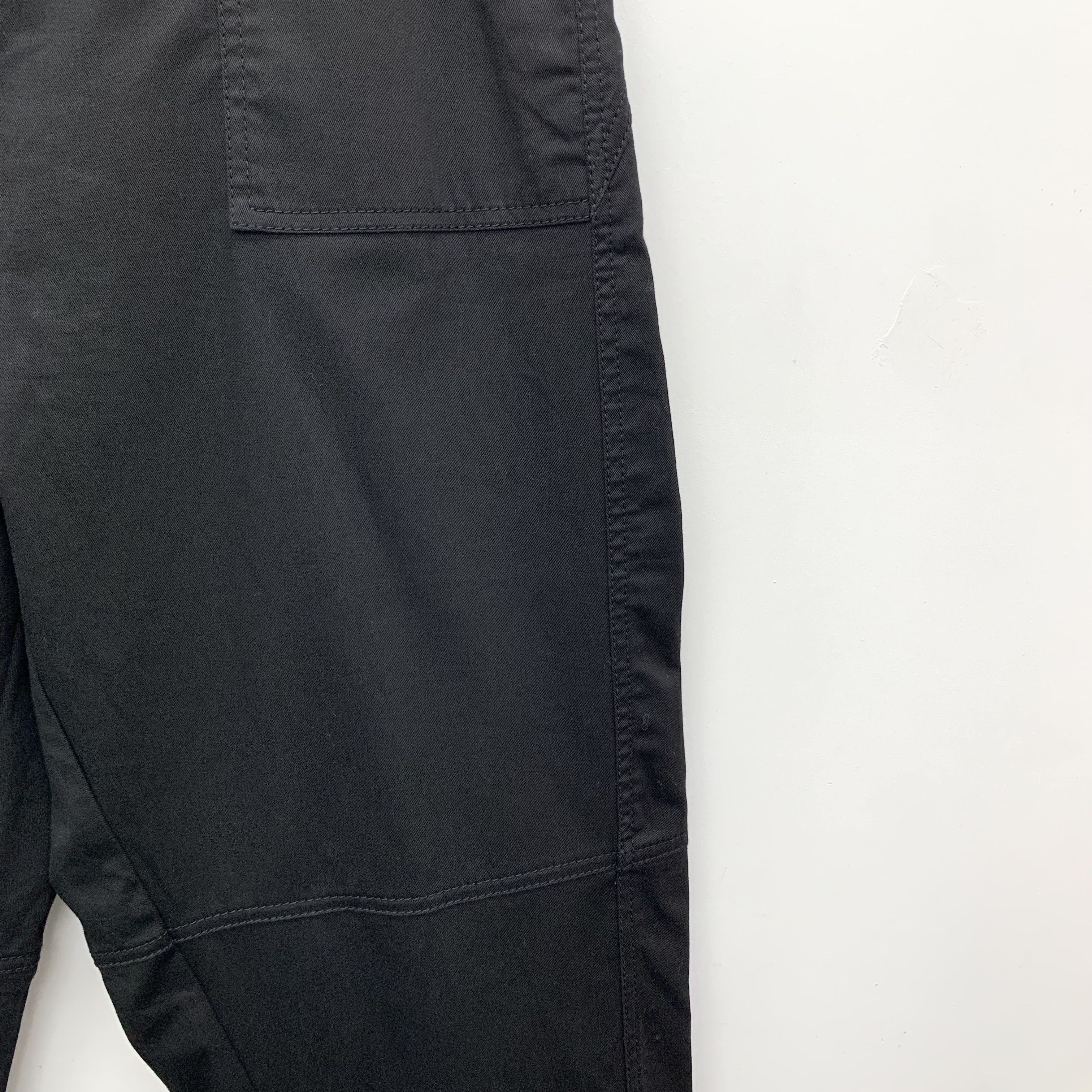 Moncler Moncler Logo Cotton Pants Black (42) Size US 26 / EU 42 - 4 Thumbnail
