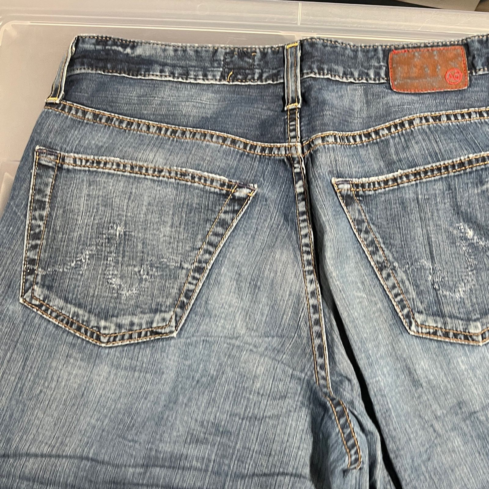 AG Adriano Goldschmied Adriano Goldschmied The Symbol Mens Jeans Size US 32 / EU 48 - 6 Thumbnail