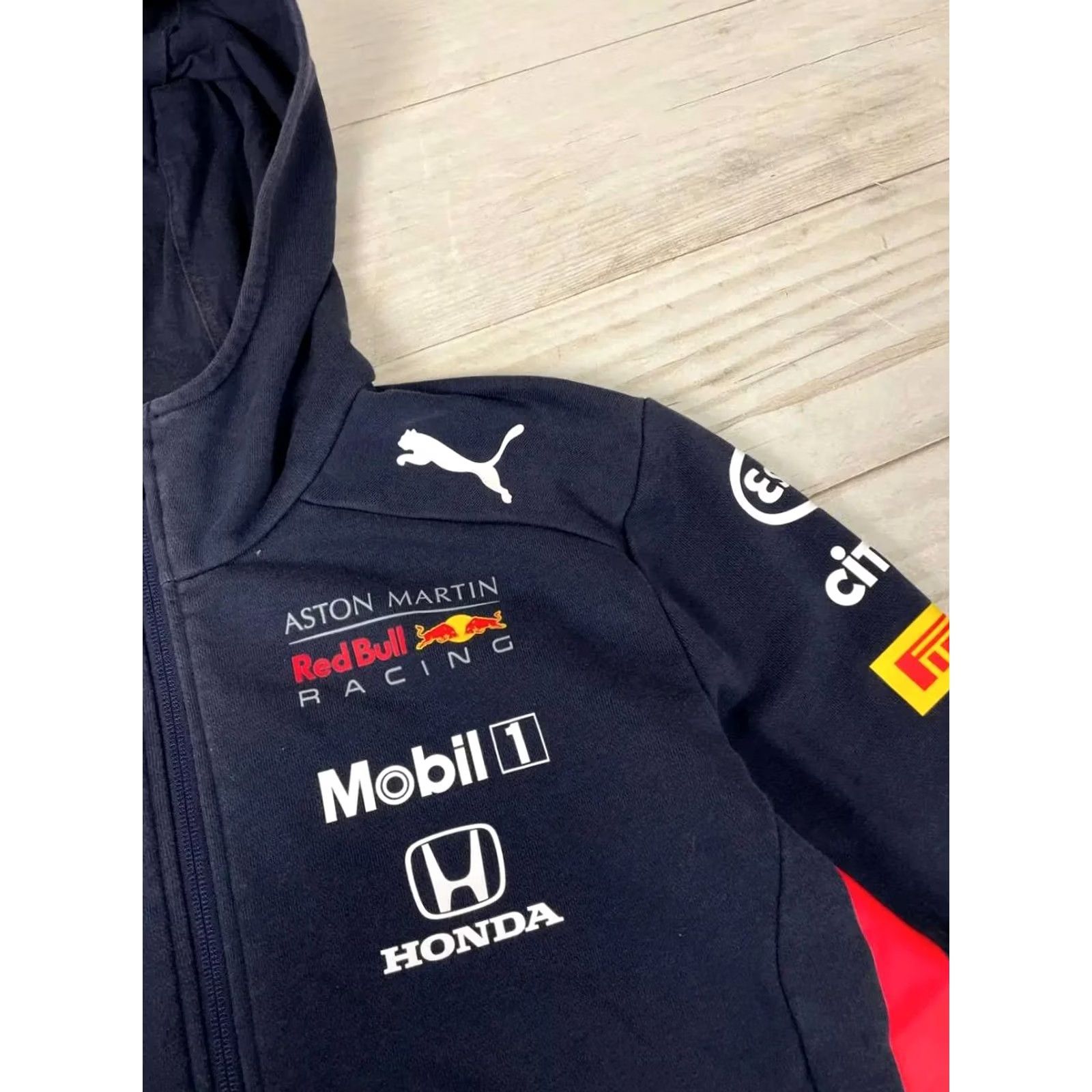 Puma Puma Red Bull Racing Honda Hoodie Sz M blue Nascar Men Size US M / EU 48-50 / 2 - 7 Thumbnail