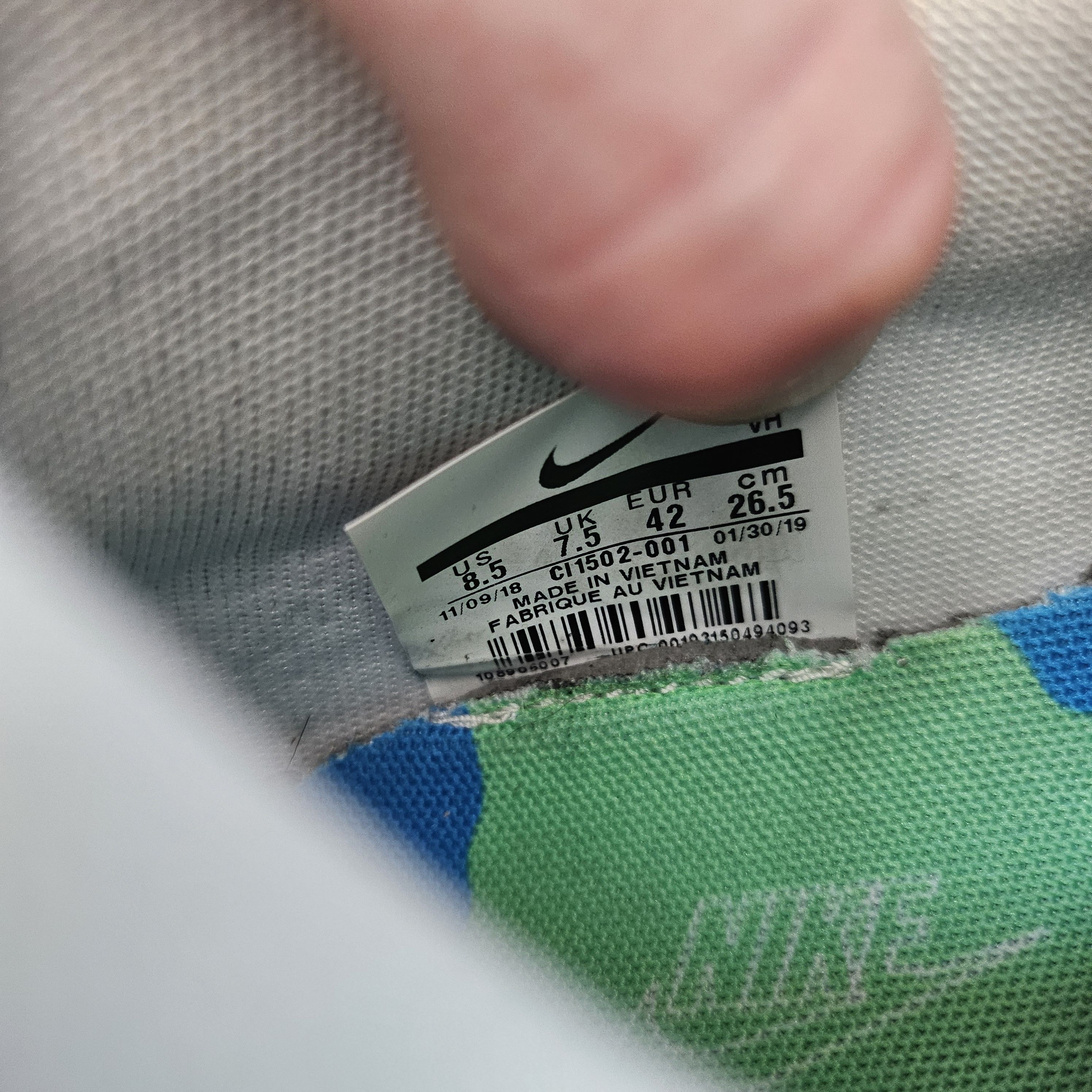 Nike Air Max 98 "La Mezcla" size 8.5 Size US 8.5 / EU 41-42 - 10 Thumbnail