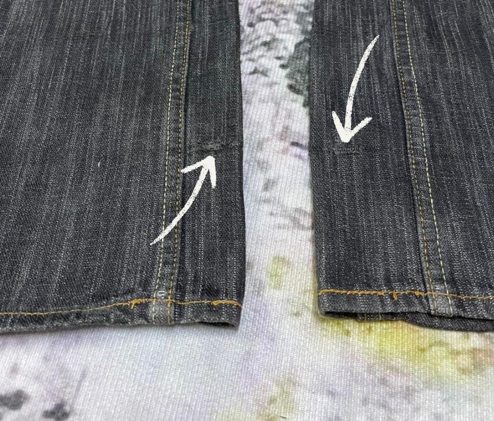 If Six Was Nine × Japanese Brand Japanese Dominate Handcrafted Jeans Distressed Jeans Size US 34 / EU 50 - 20 Thumbnail