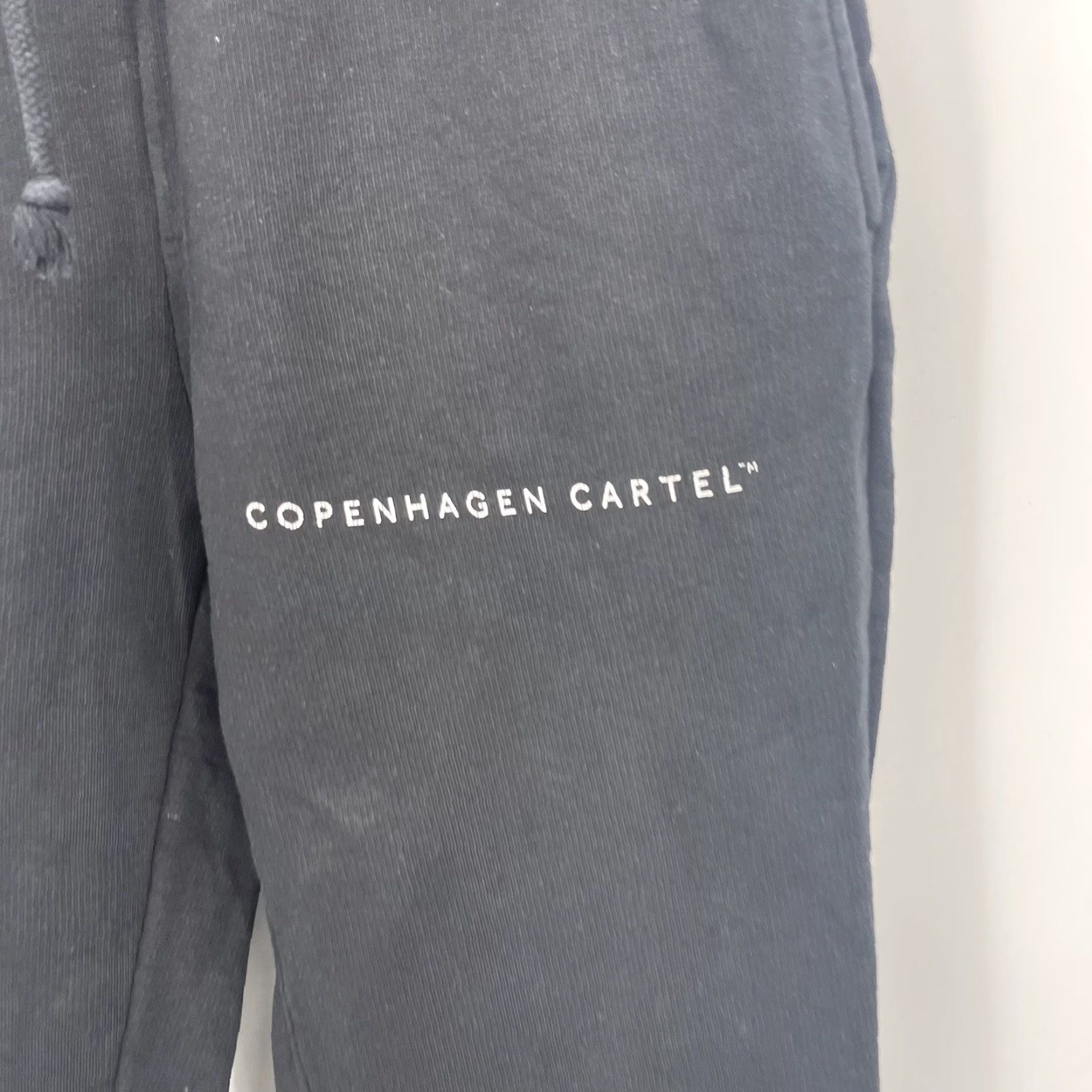 ARKK Copenhagen Copenhagen Joggers Pants Womens Small Black Organic Cotton Minimalist Tapered 90s Bohemian Size 28" / US 6 / IT 42 - 3 Thumbnail