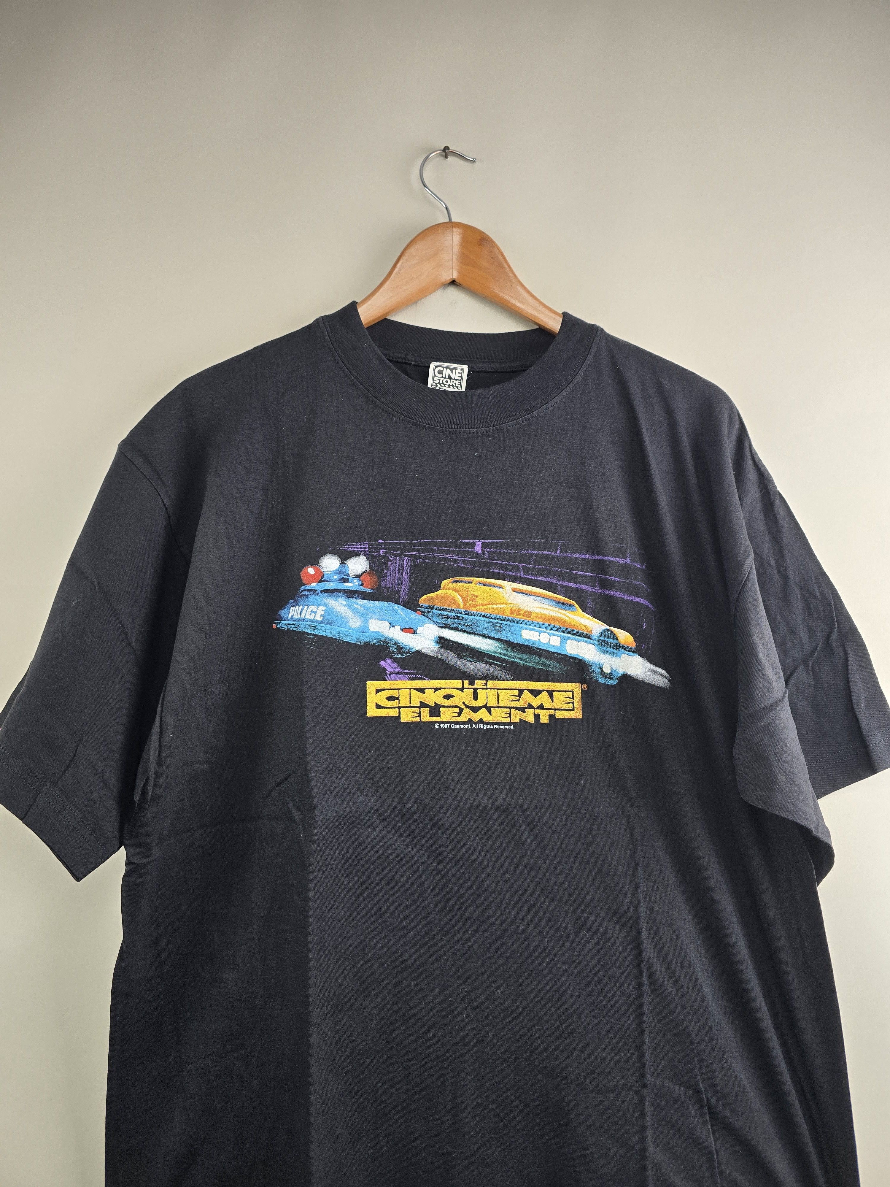 Vintage × Warner Bros 1997 The Fifth Element Movie Promo Tee XL 23" 29" Size US XL / EU 56 / 4 - 2 Thumbnail