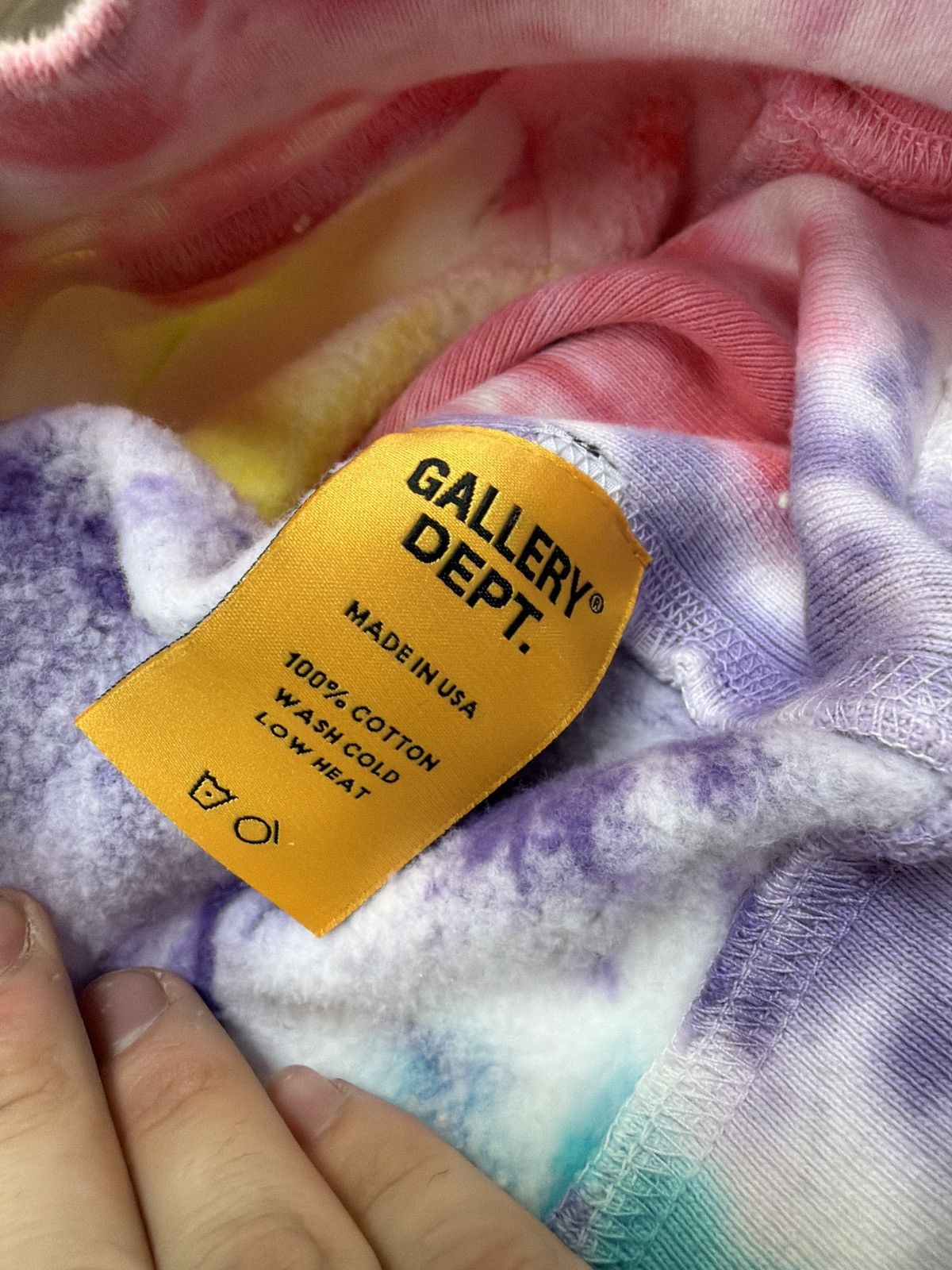 Gallery Dept. Gallery dept tie dye hooded sweatshirt Size US S / EU 44-46 / 1 - 3 Thumbnail